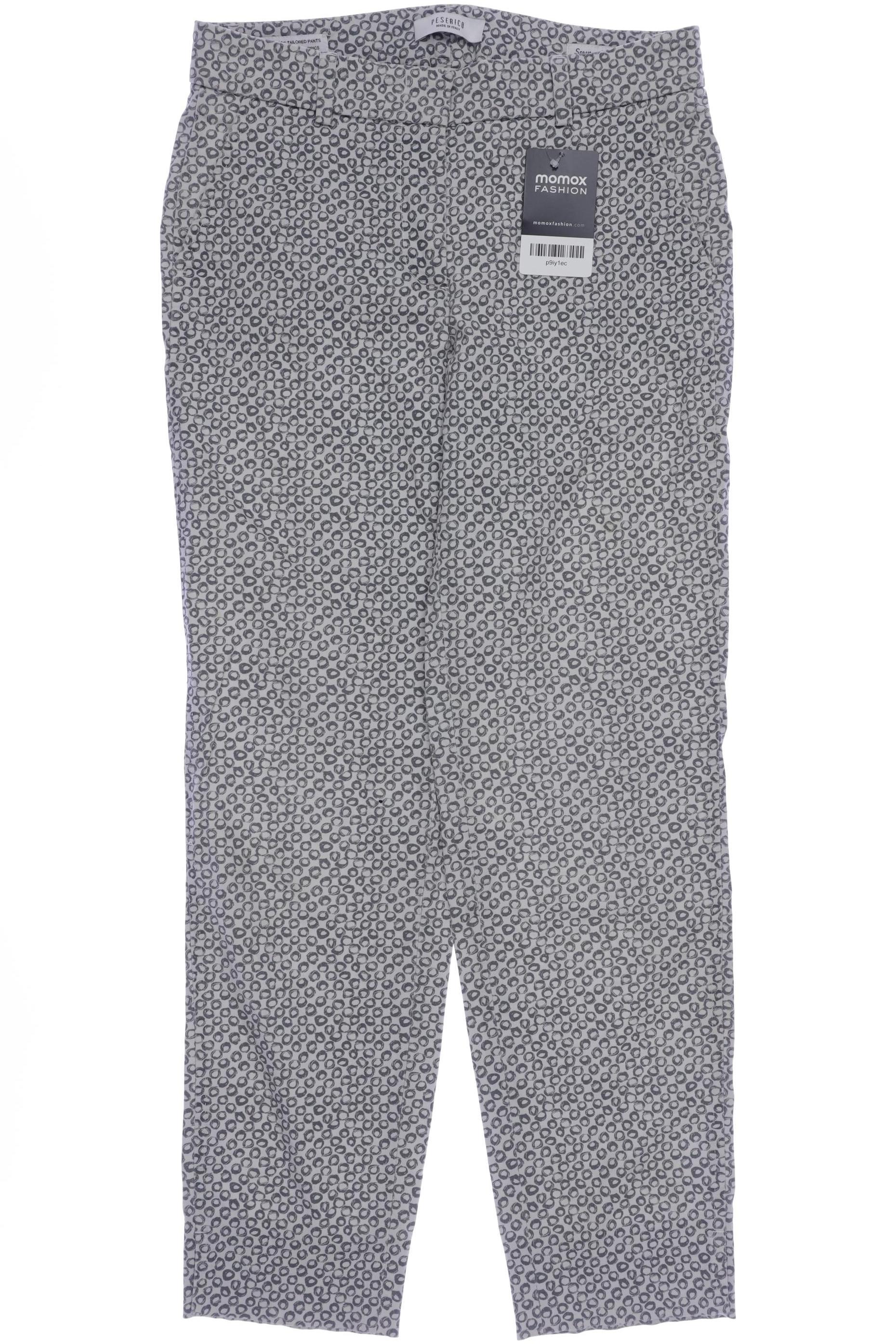 

Peserico Damen Stoffhose, grau, Gr. 40