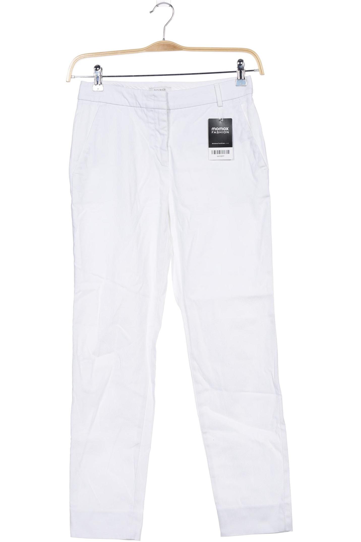 

PESERICO Damen Stoffhose, weiß