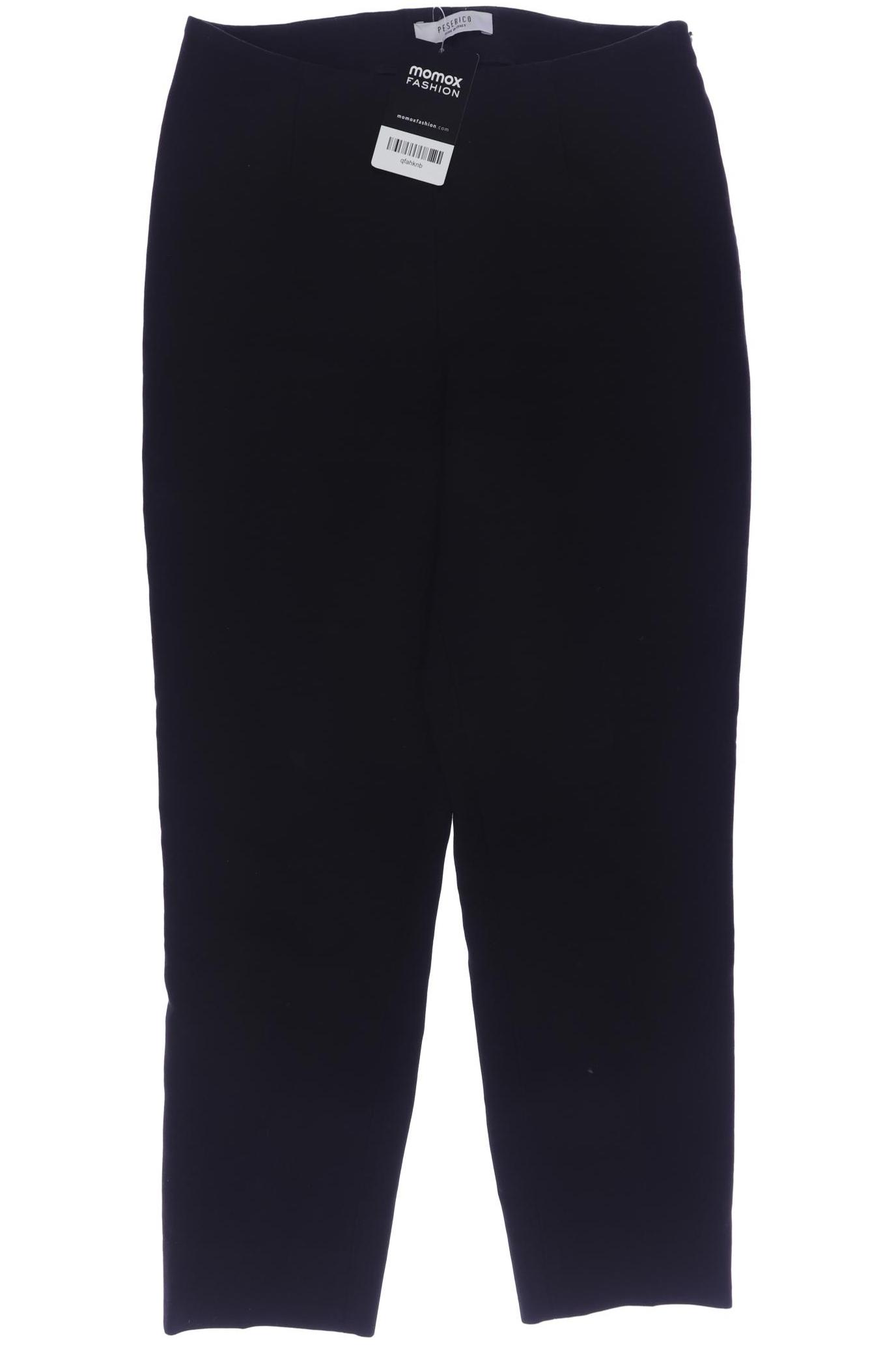 

Peserico Damen Stoffhose, schwarz, Gr. 38