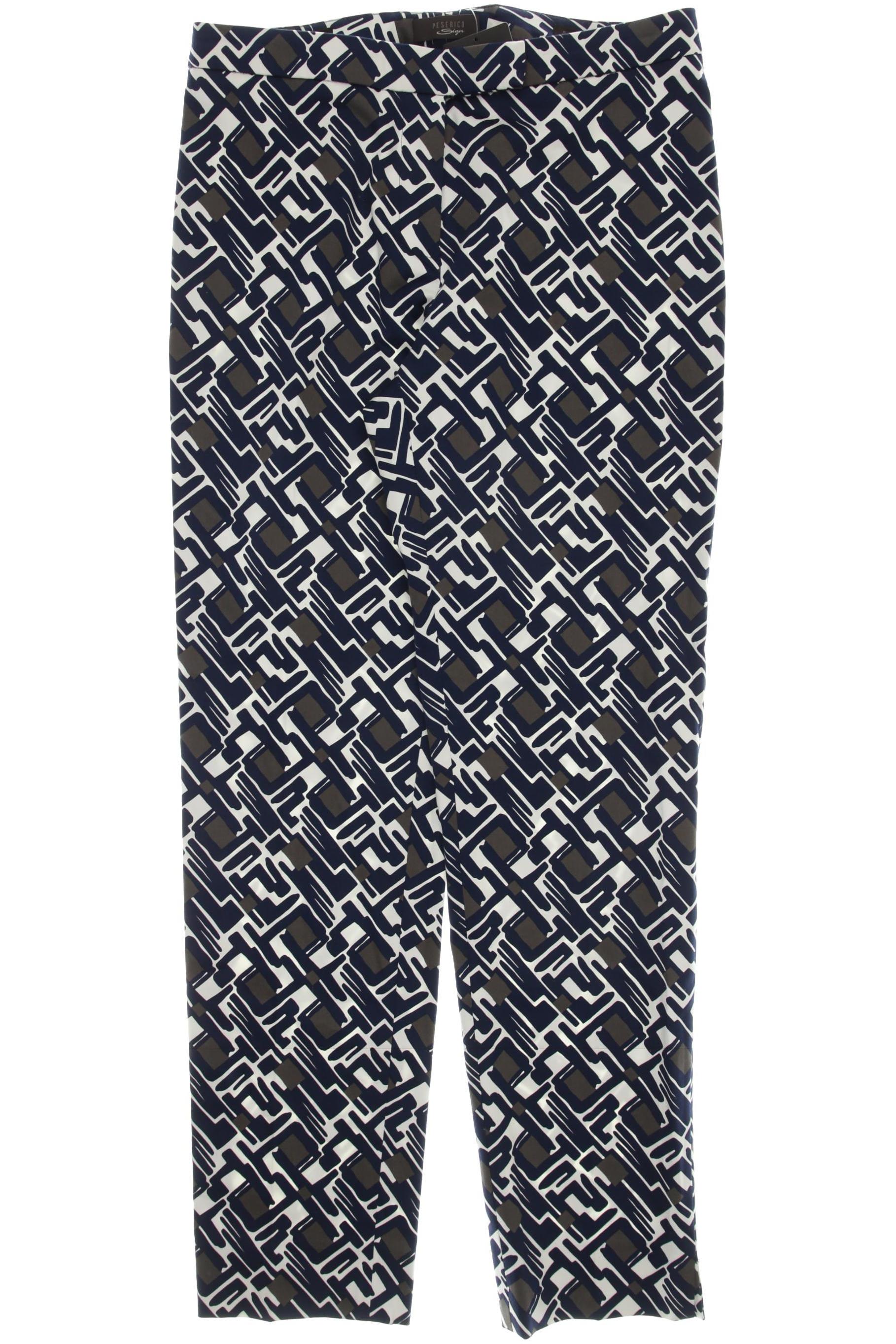 

Peserico Damen Stoffhose, blau, Gr. 40