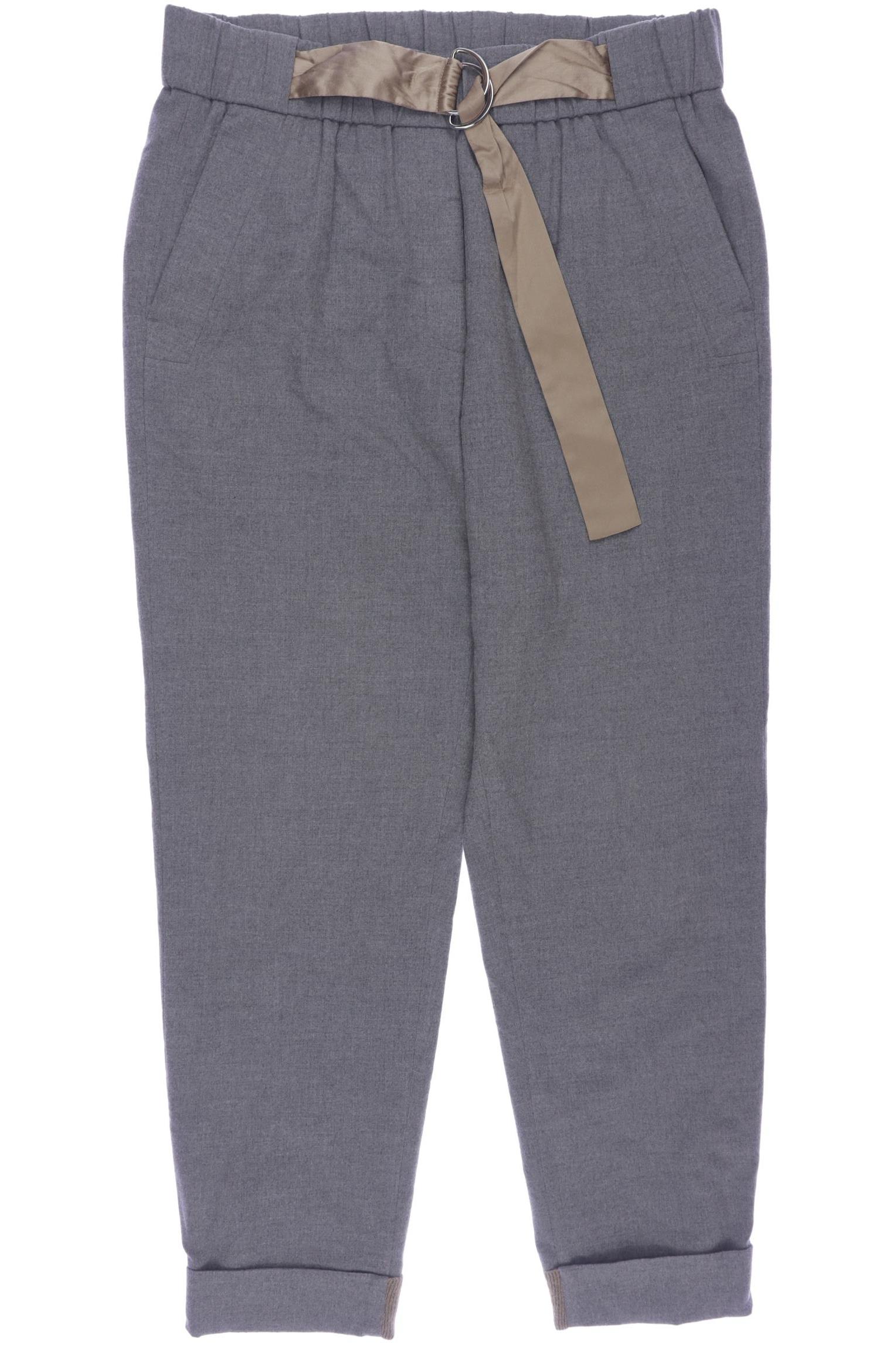 

Peserico Damen Stoffhose, grau, Gr. 46