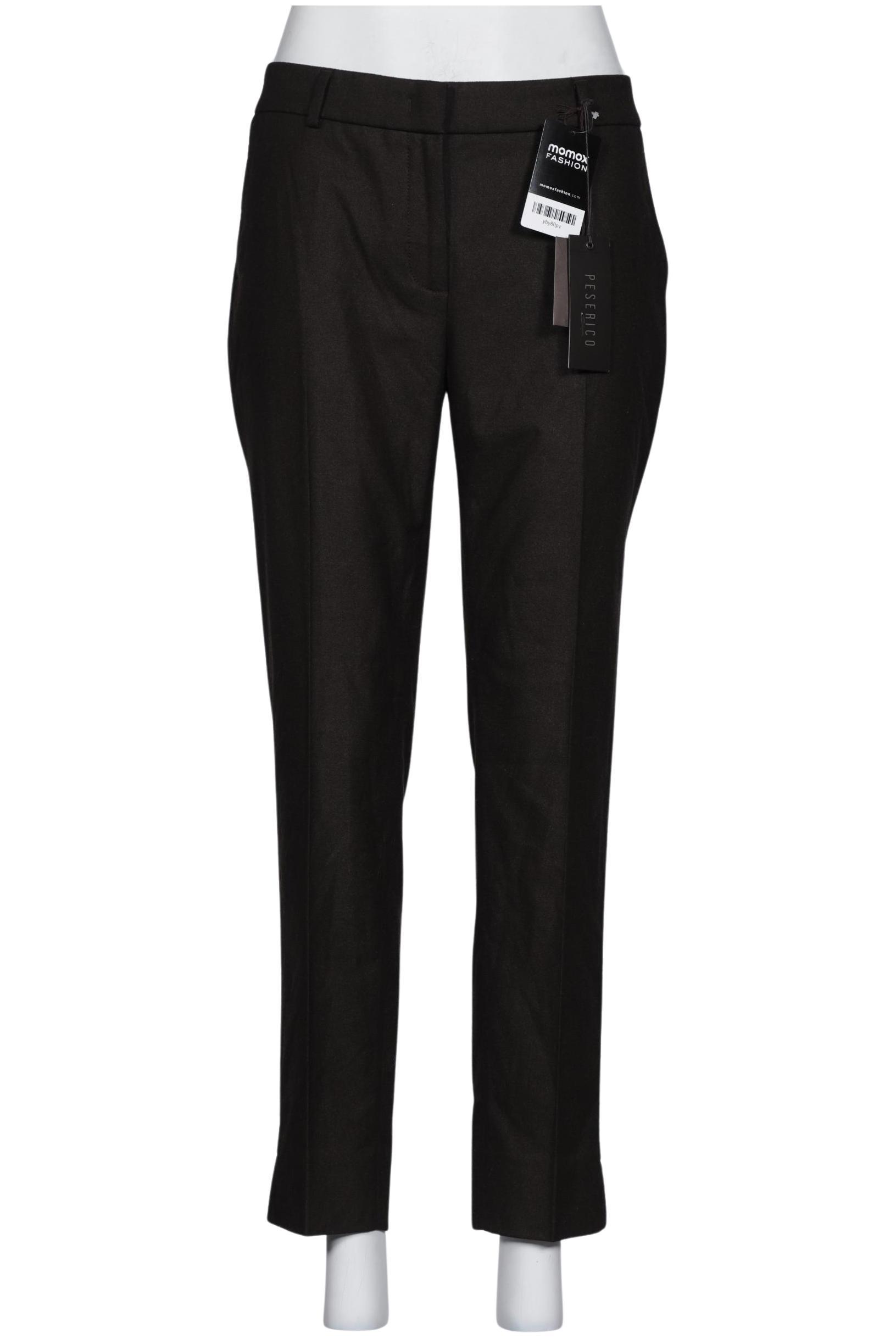 

Peserico Damen Stoffhose, schwarz, Gr. 46