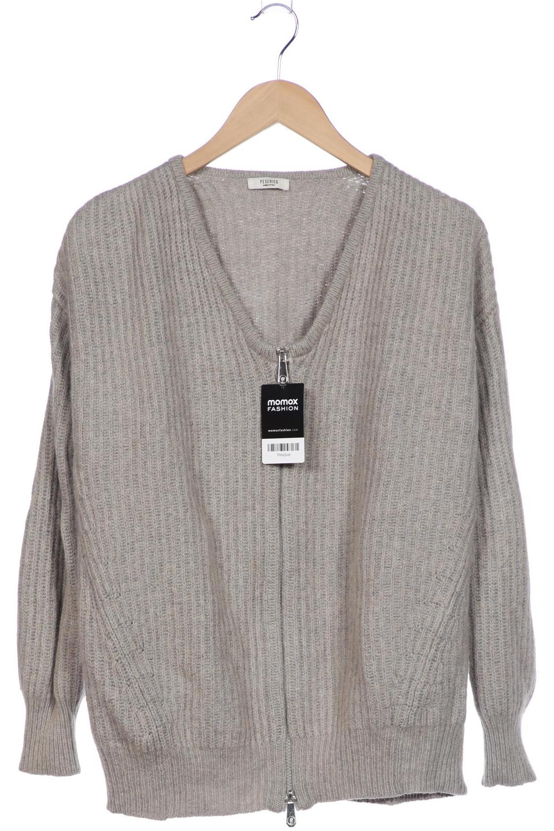 

Peserico Damen Strickjacke, grau, Gr. 48
