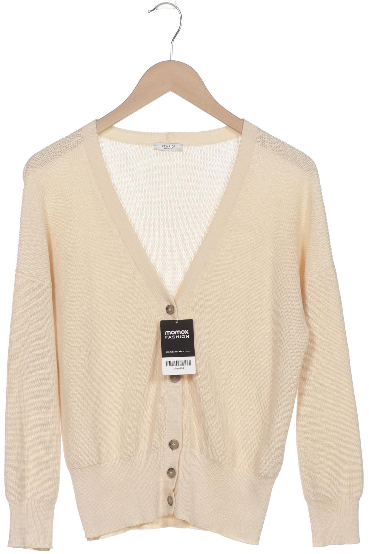 

Peserico Damen Strickjacke, cremeweiß, Gr. 42