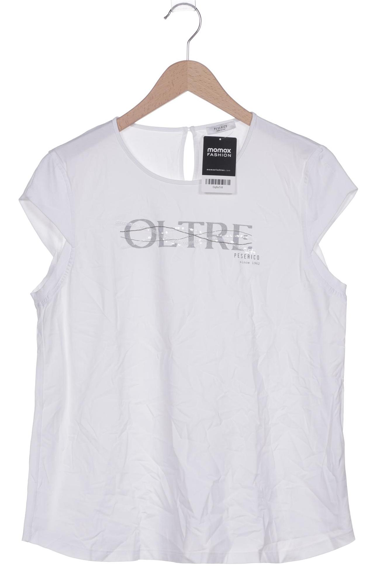 

Peserico Damen T-Shirt, weiß, Gr. 48