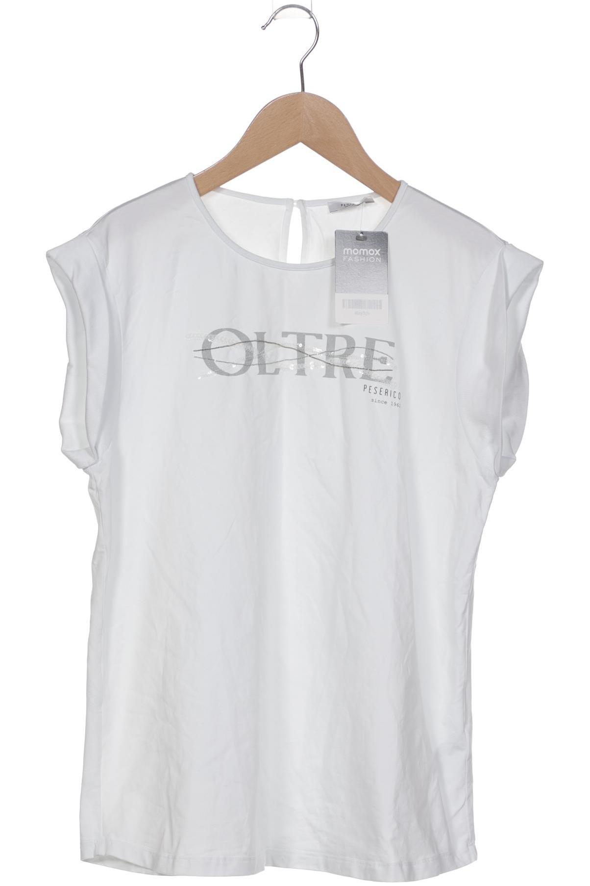 

Peserico Damen T-Shirt, weiß, Gr. 44