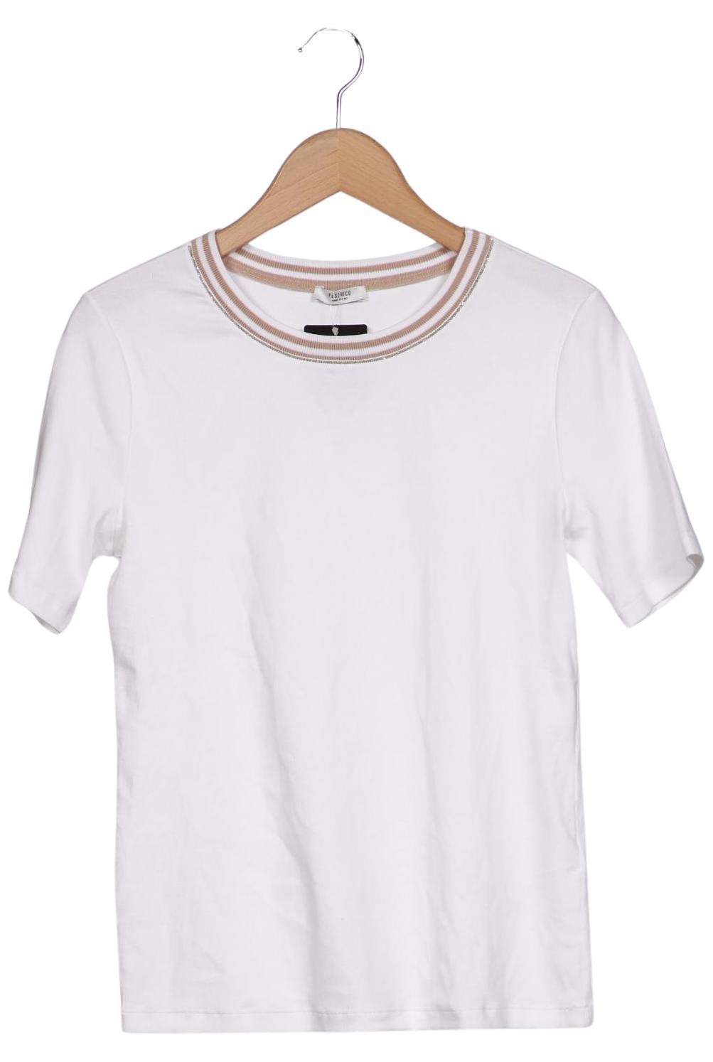 

Peserico Damen T-Shirt, weiß, Gr. 46