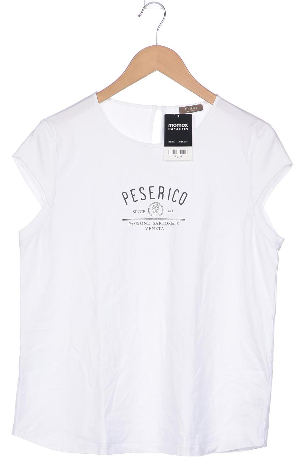

Peserico Damen T-Shirt, weiß, Gr. 48