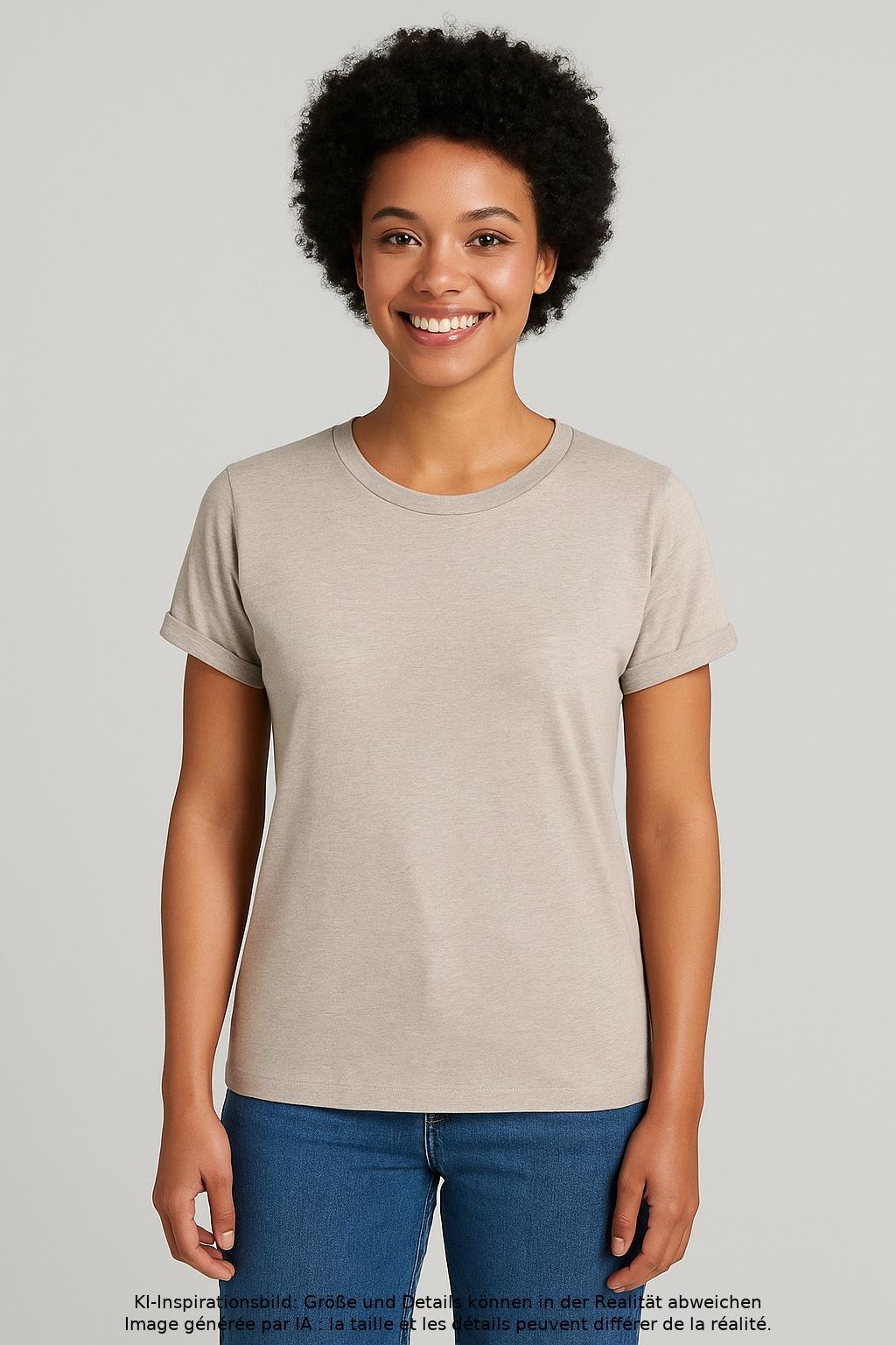 

Peserico Damen T-Shirt, beige, Gr. 34