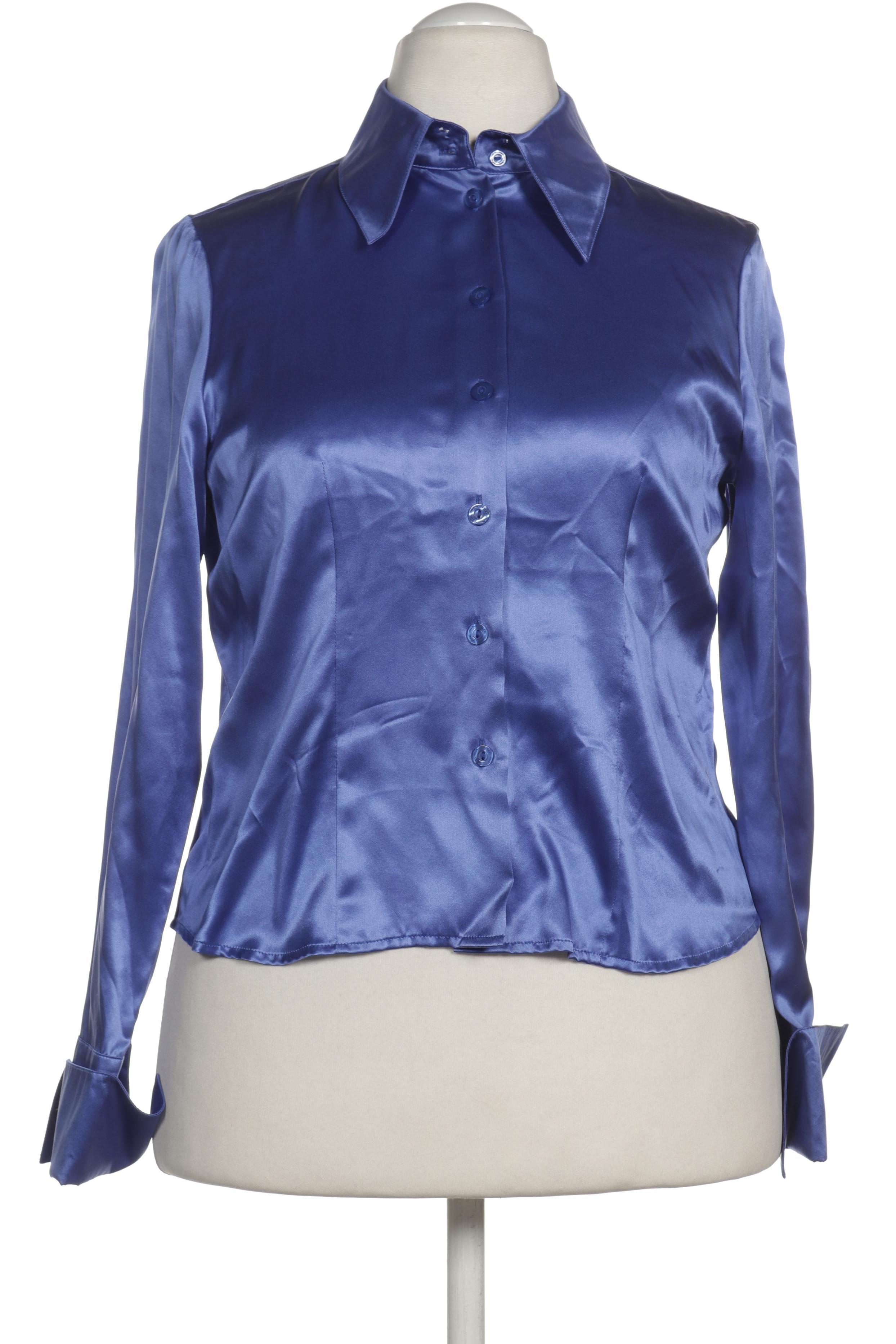 

Peter Hahn Damen Bluse, blau, Gr. 40