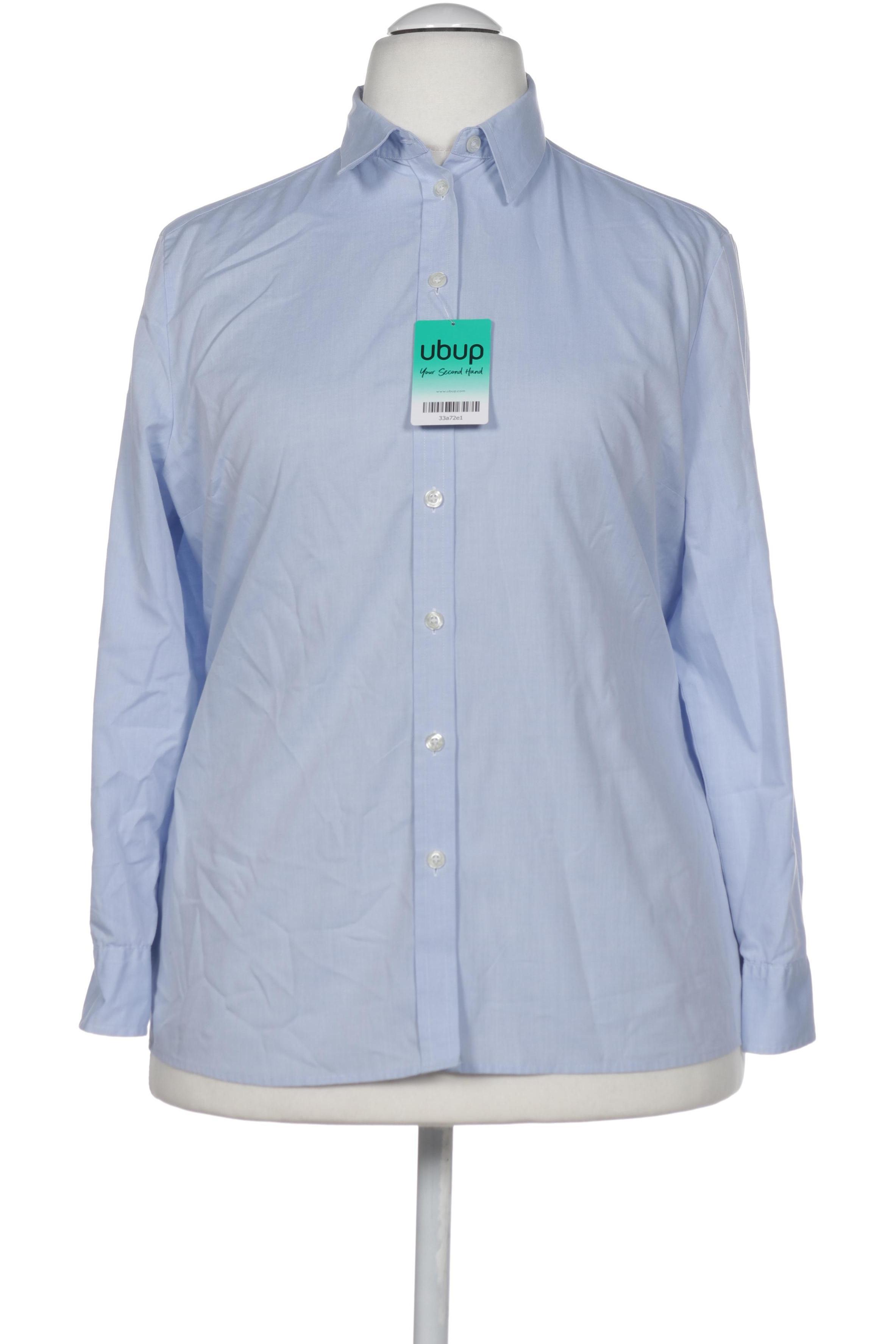 

Peter Hahn Damen Bluse, blau, Gr. 42