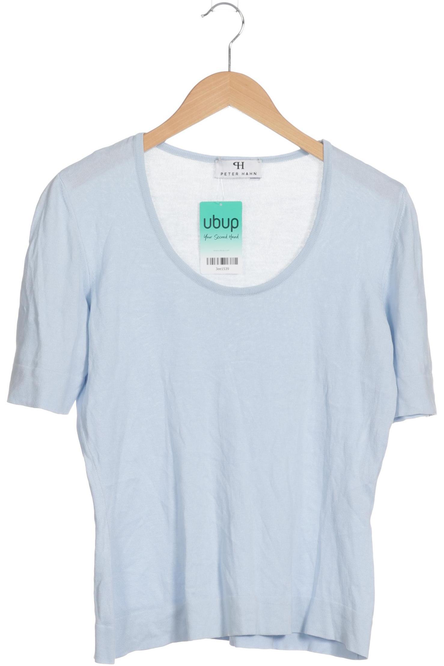 

Peter Hahn Damen Bluse, blau, Gr. 40