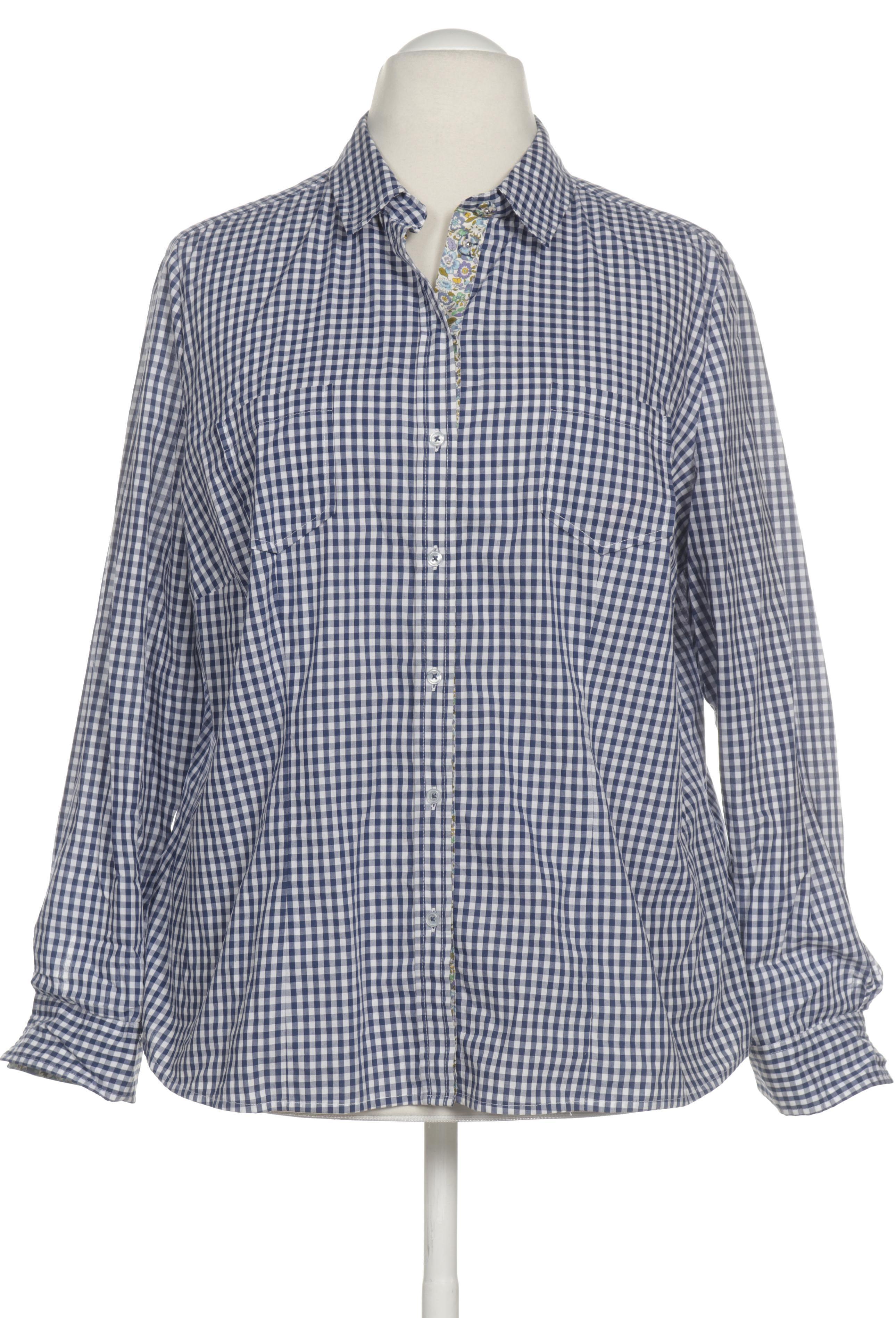 

Peter Hahn Damen Bluse, blau, Gr.