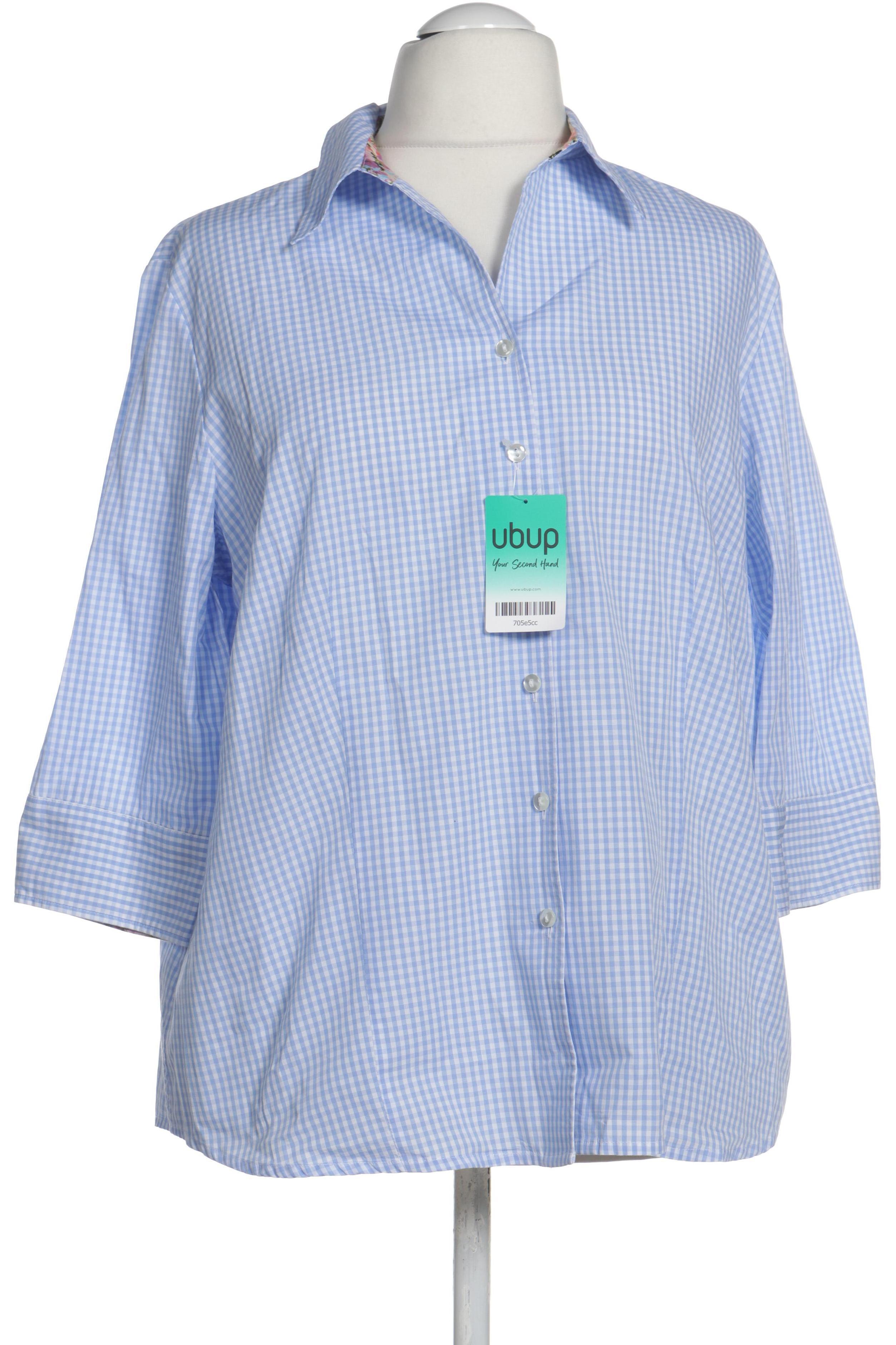 

Peter Hahn Damen Bluse, blau, Gr. 48