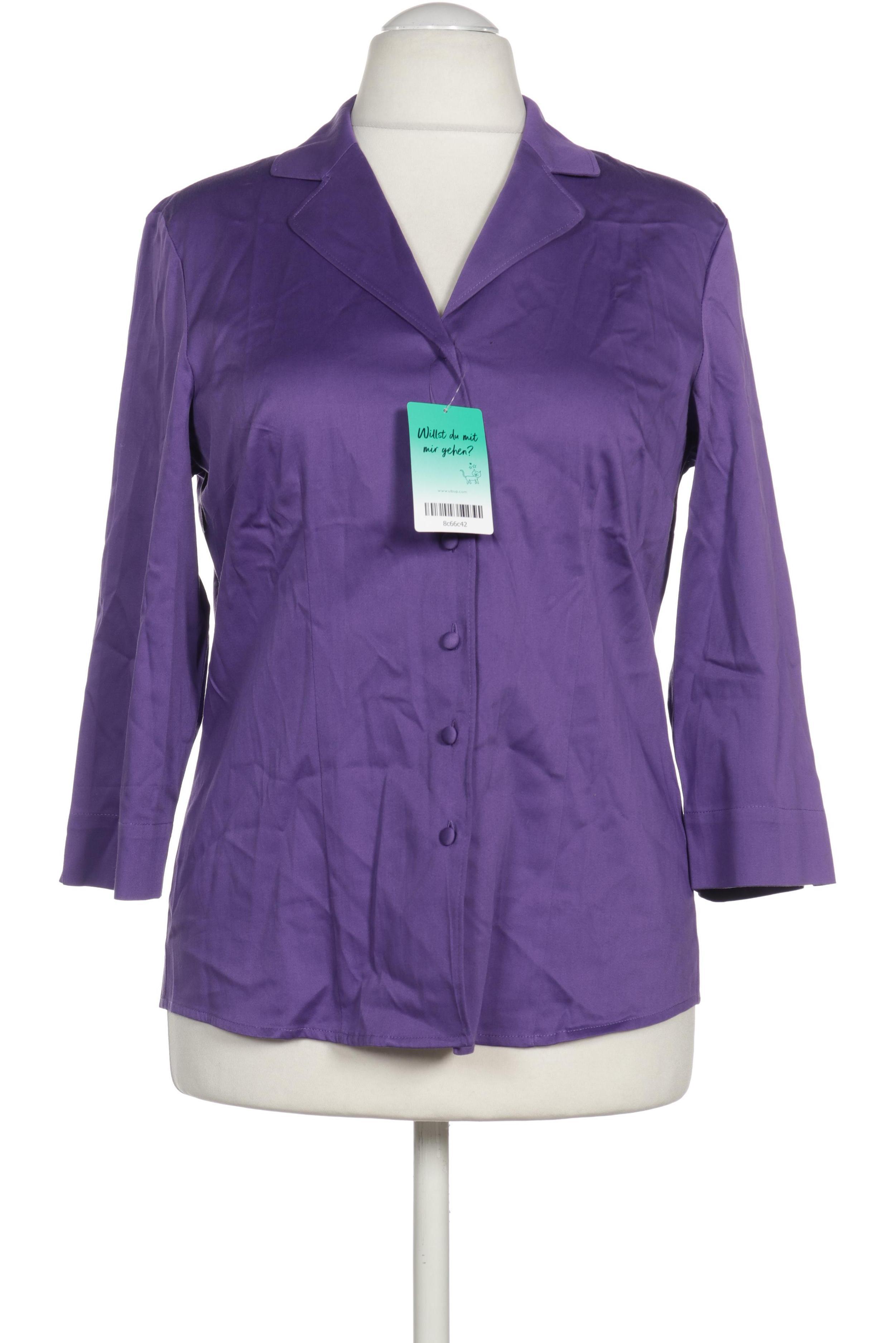 

Peter Hahn Damen Bluse, lila, Gr. 40