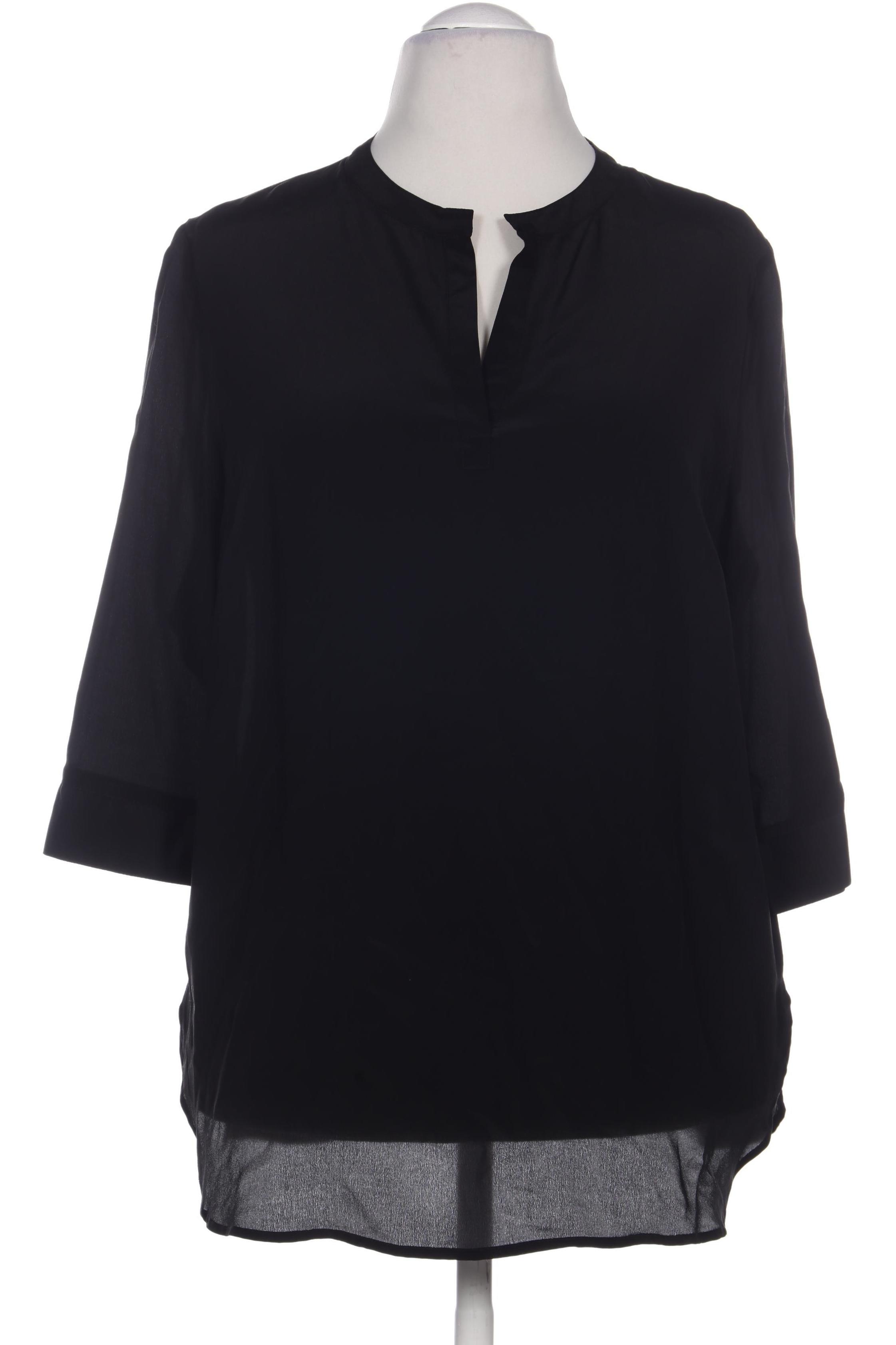 

Peter Hahn Damen Bluse, schwarz, Gr. 46