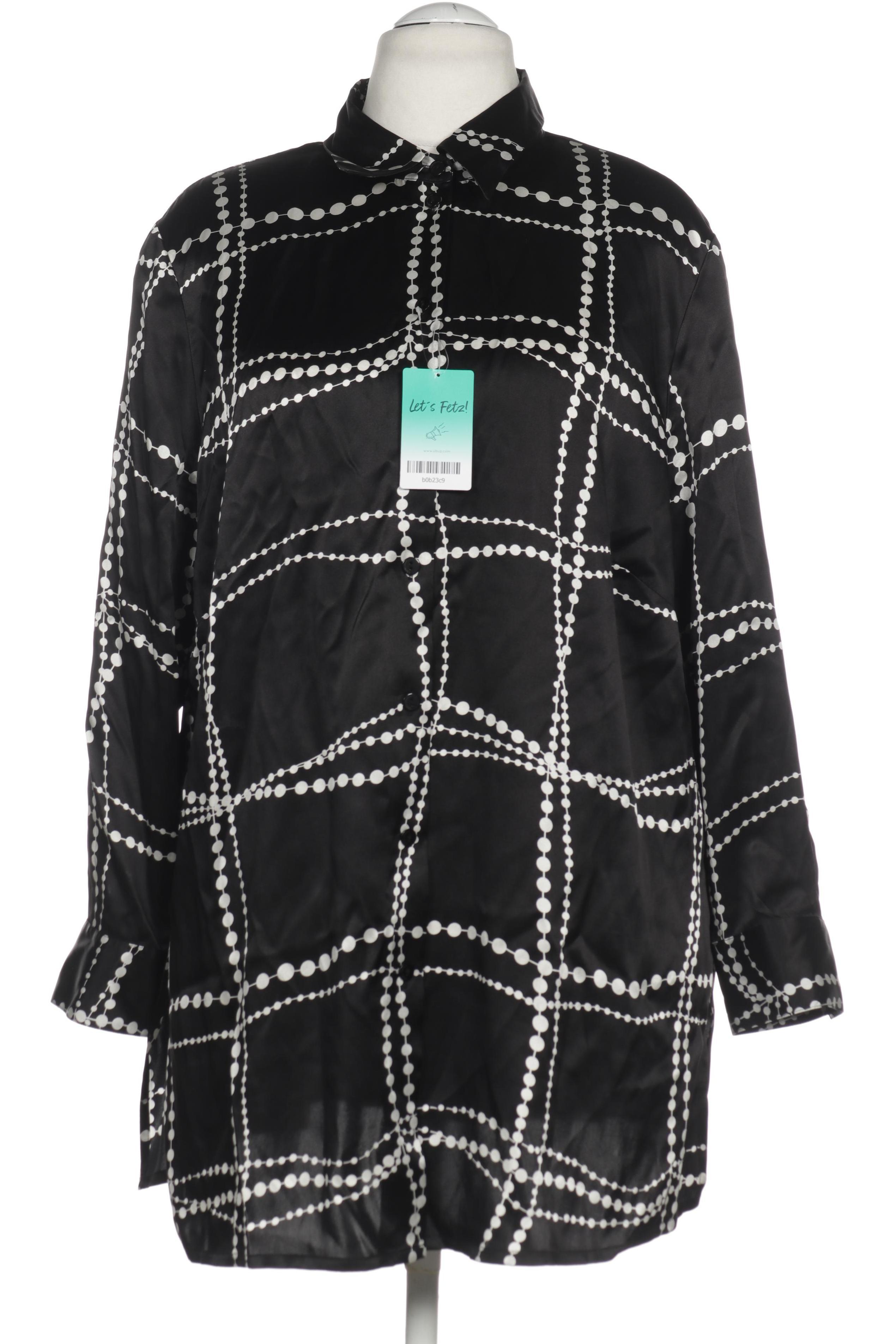 

Peter Hahn Damen Bluse, schwarz, Gr. 52