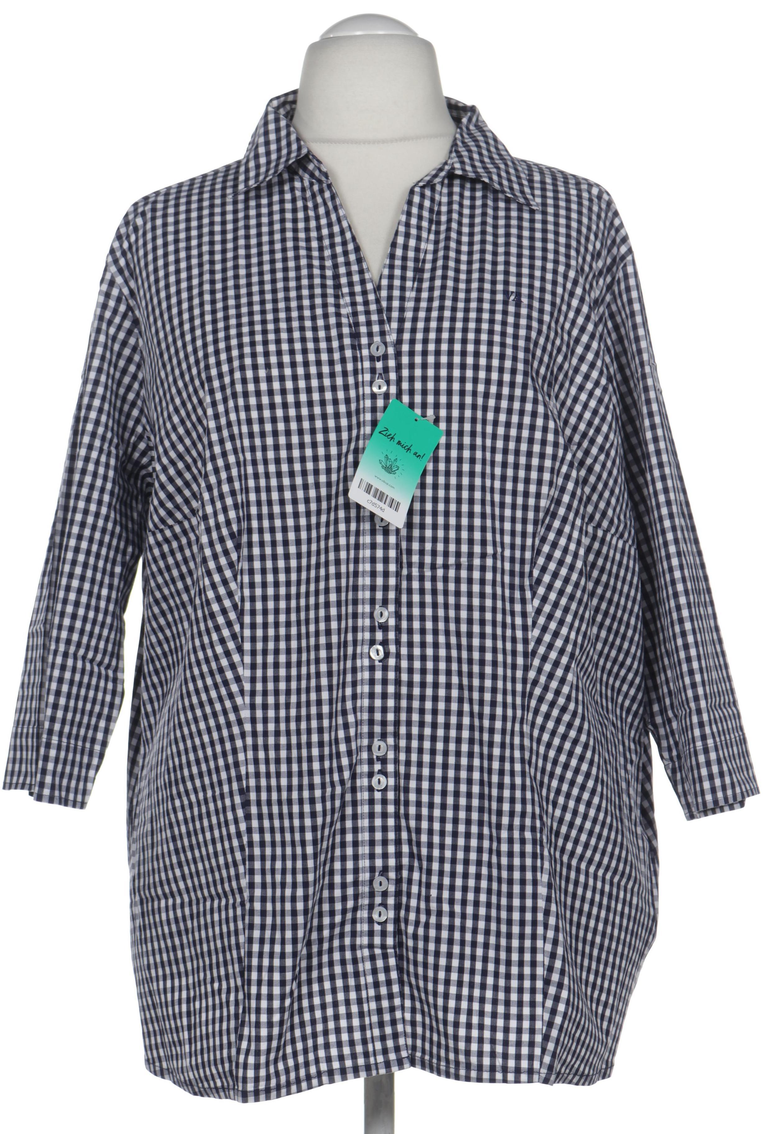 

Peter Hahn Damen Bluse, blau, Gr. 54