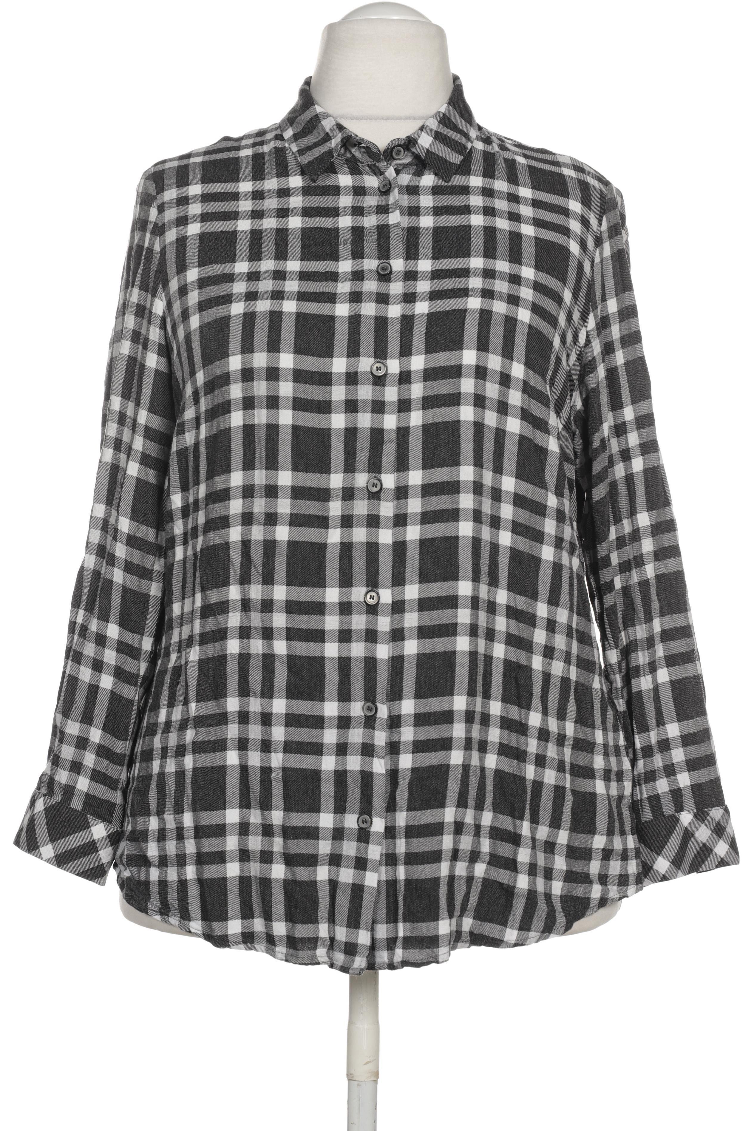 

Peter Hahn Damen Bluse, grau, Gr. 46