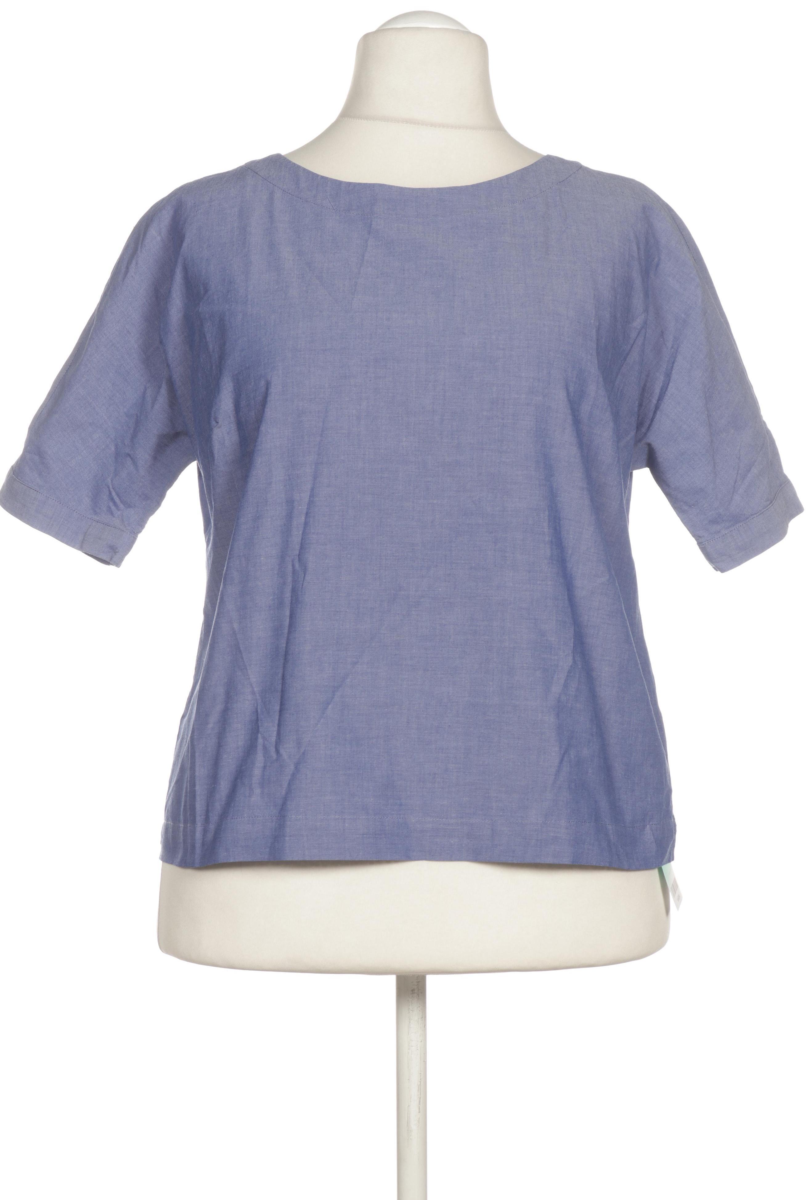 

Peter Hahn Damen Bluse, blau, Gr. 42