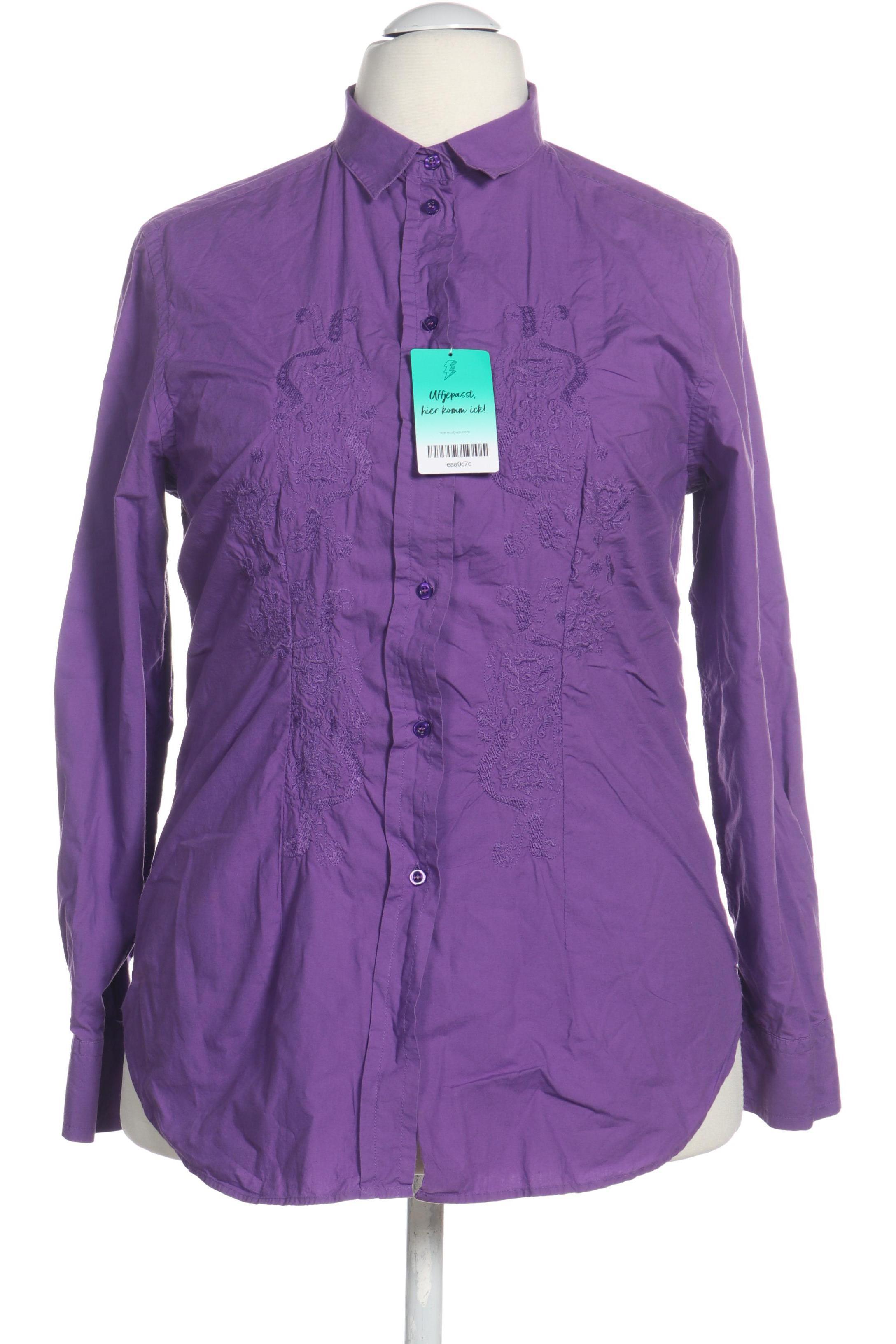 

Peter Hahn Damen Bluse, lila, Gr. 42