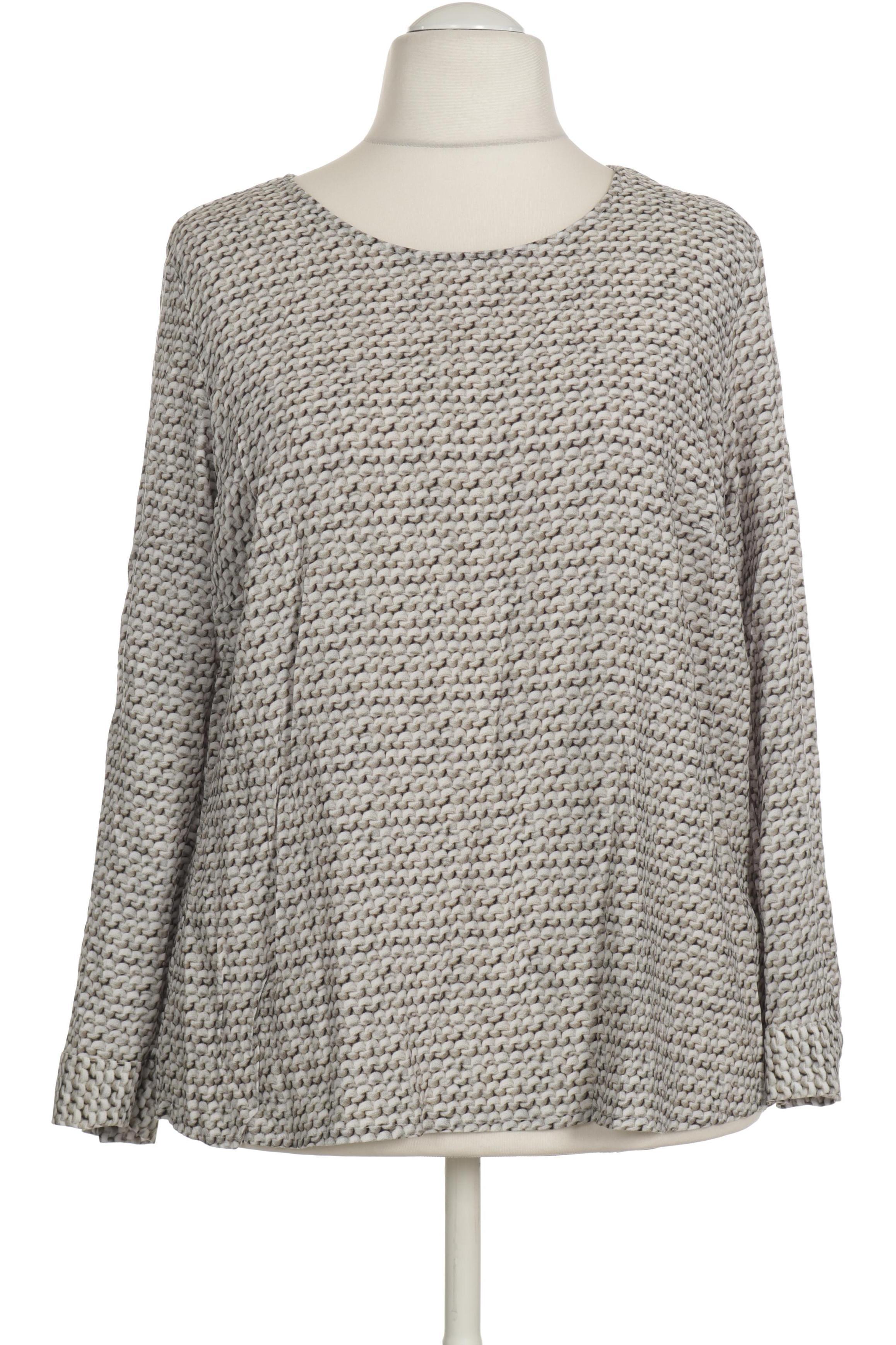 

Peter Hahn Damen Bluse, grau, Gr. 50