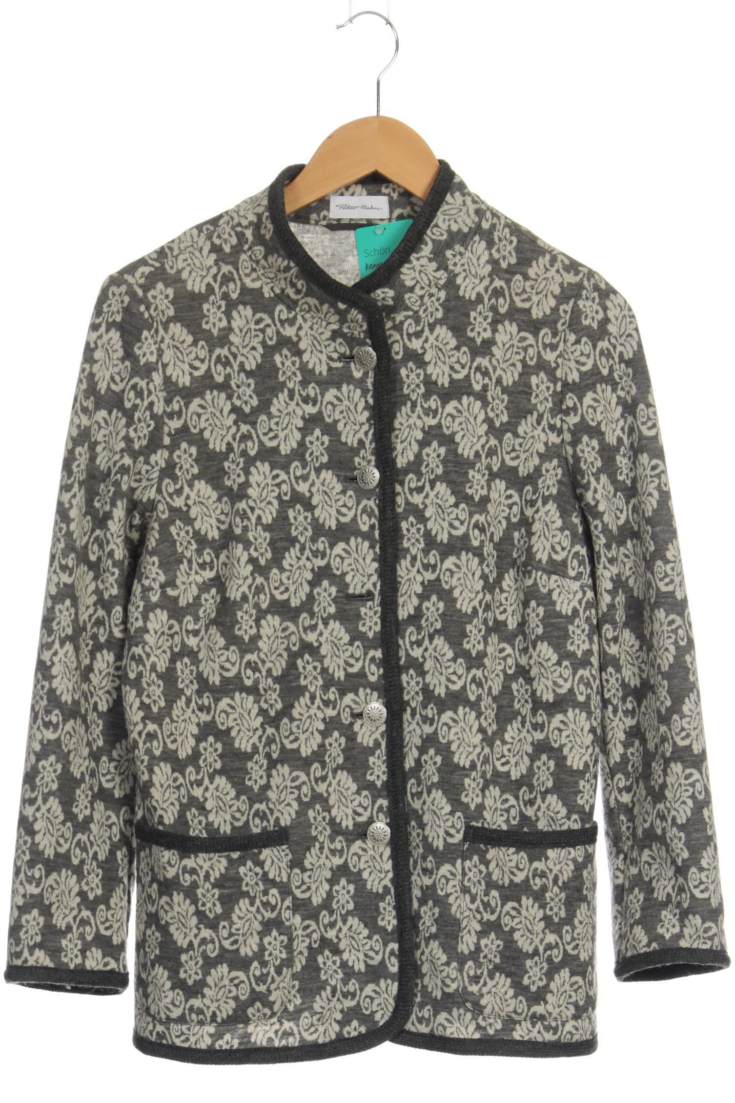 

Peter Hahn Damen Strickjacke, grau, Gr. 38