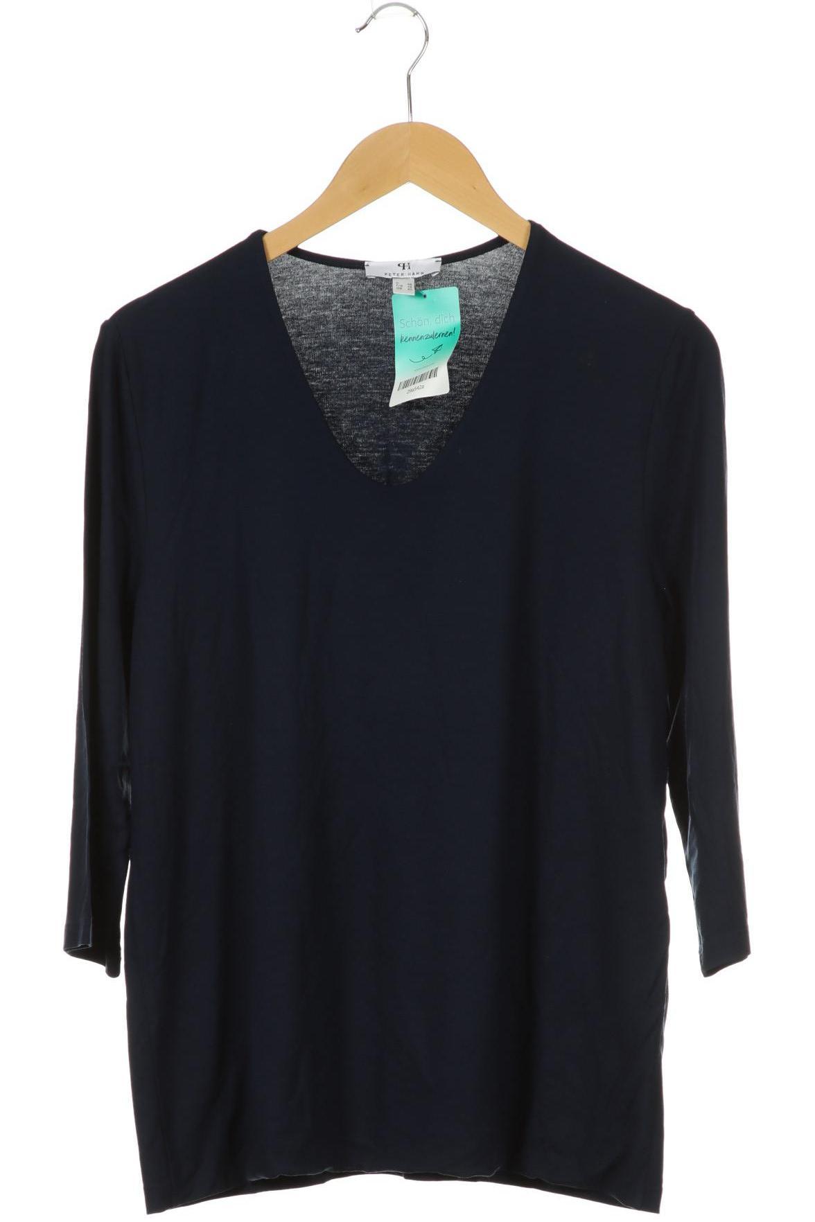 

Peter Hahn Damen Langarmshirt, blau, Gr. 46