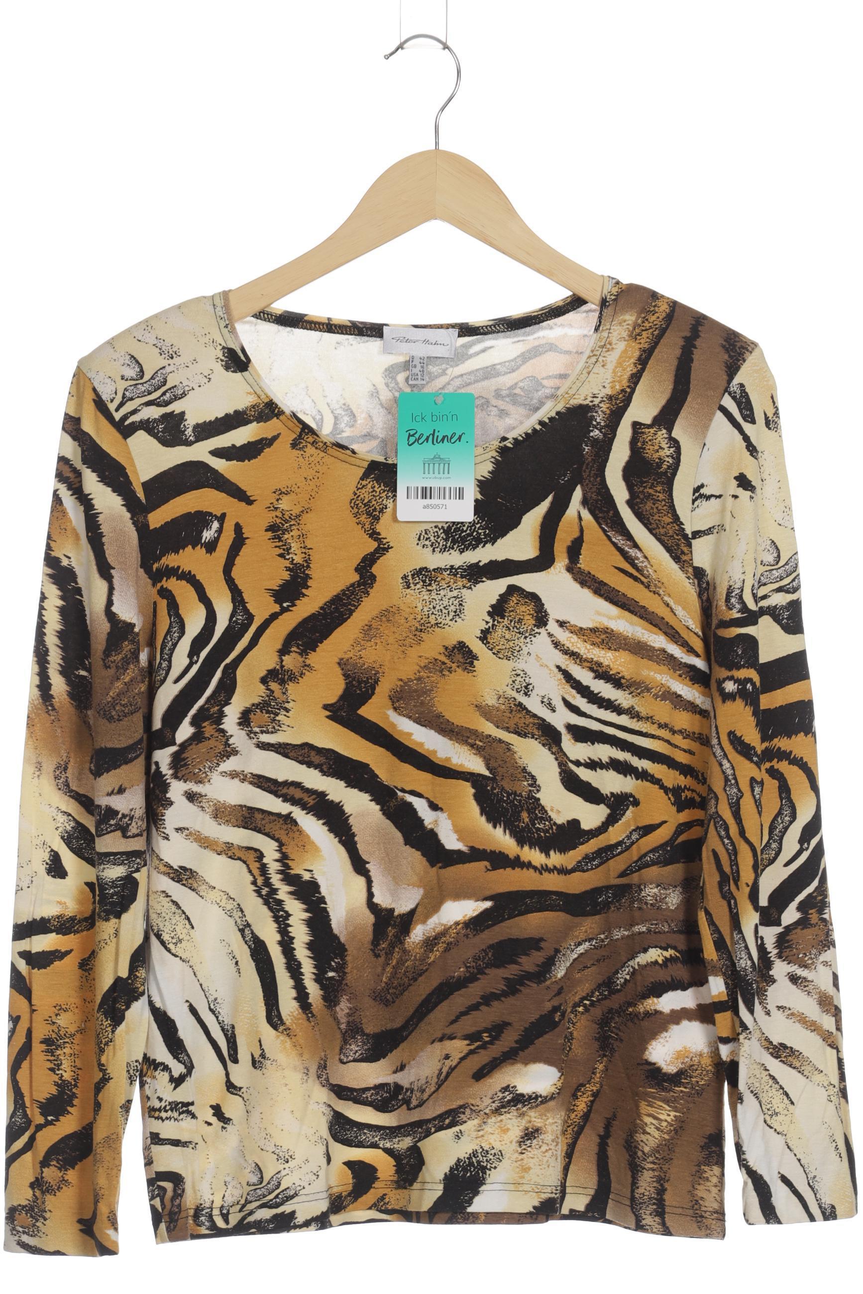 

Peter Hahn Damen Langarmshirt, orange, Gr. 42