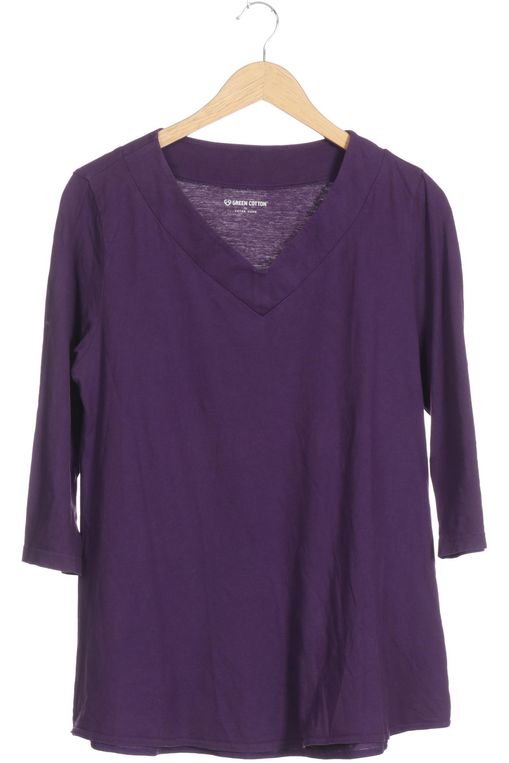 

Peter Hahn Damen Langarmshirt, lila, Gr.