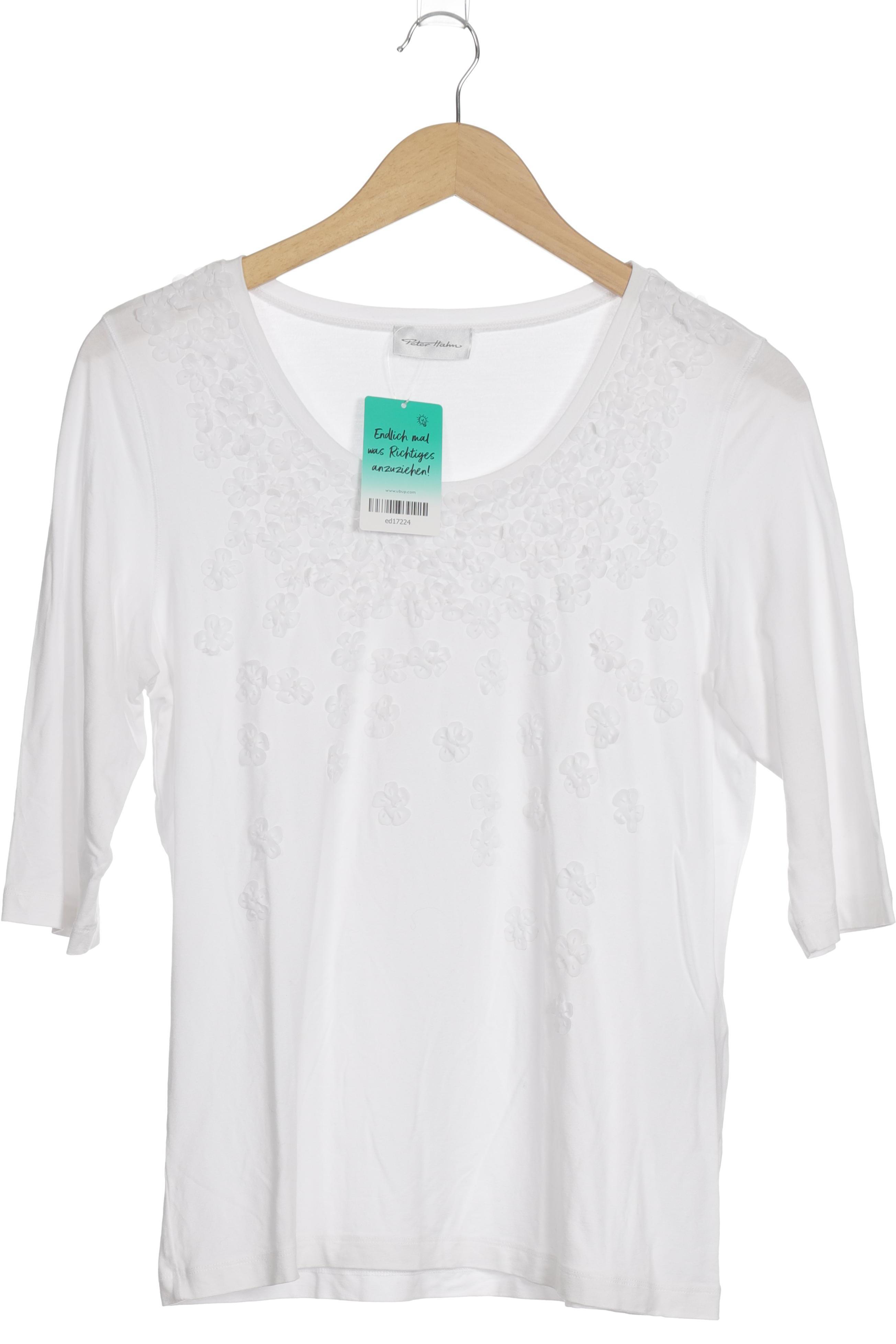 

Peter Hahn Damen Langarmshirt, weiß, Gr. 40