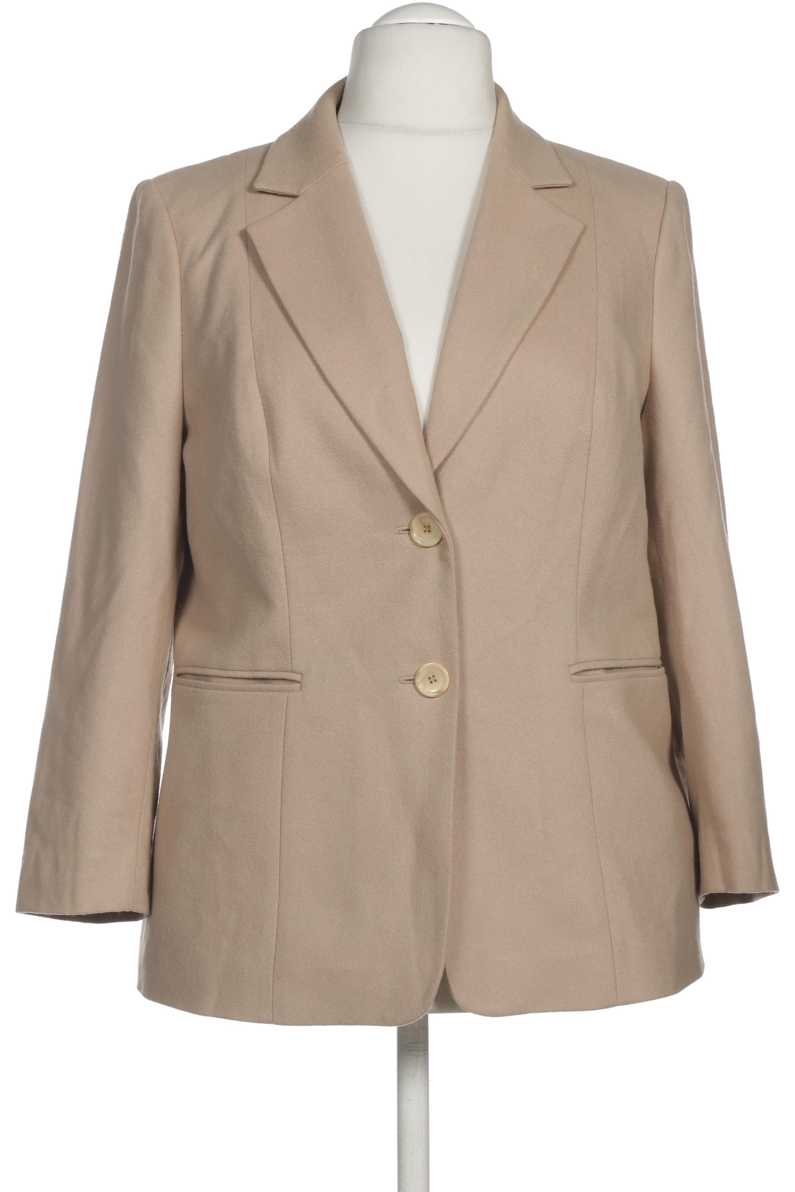 

Peter Hahn Damen Mantel, beige, Gr. 46