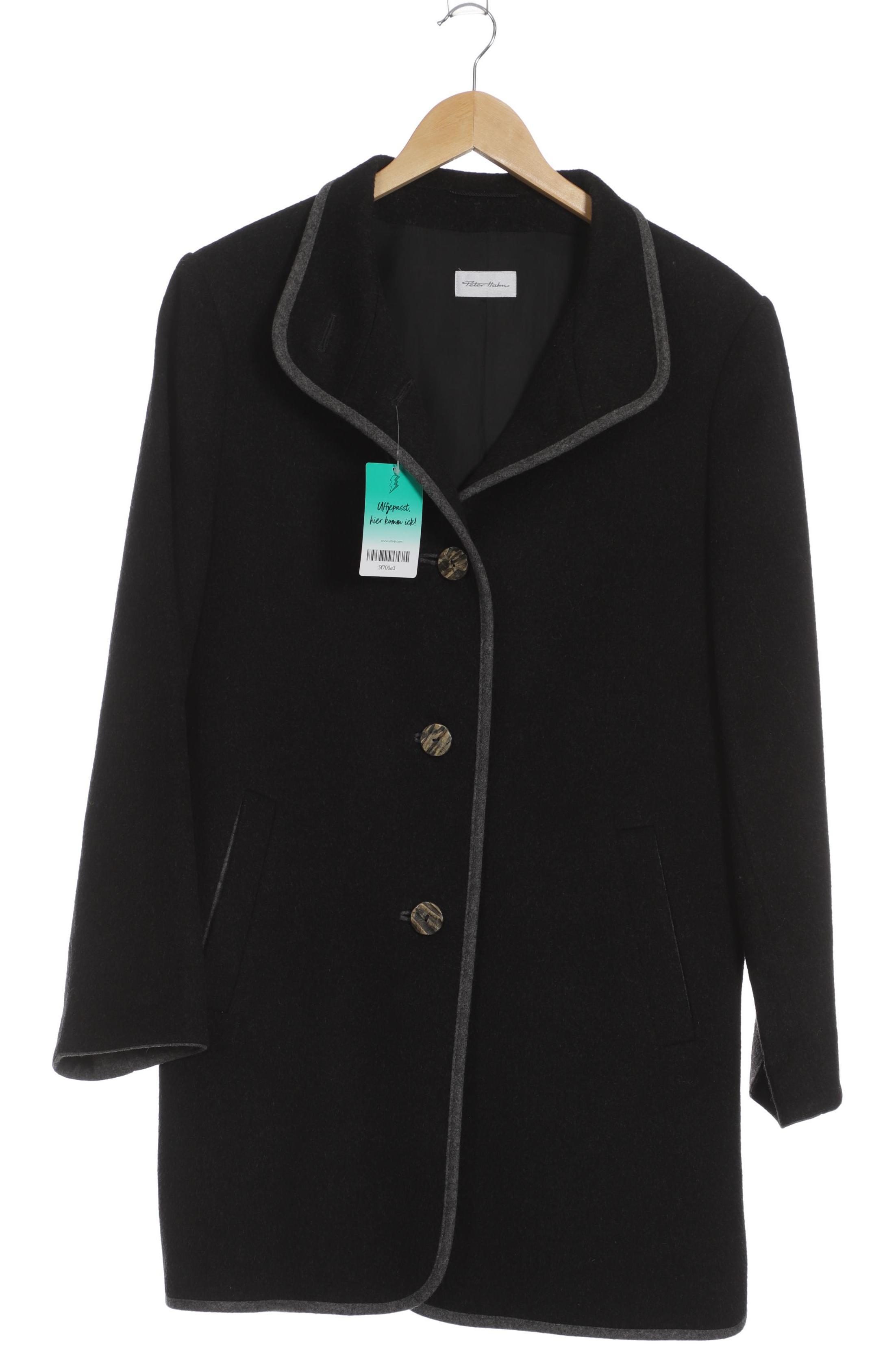 

Peter Hahn Damen Mantel, schwarz, Gr.