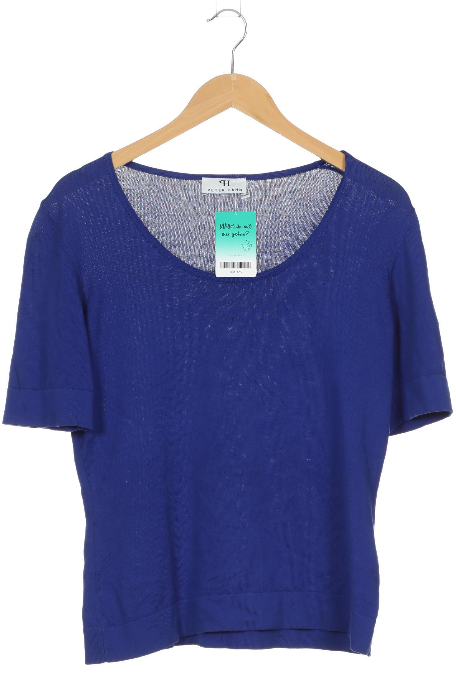 

Peter Hahn Damen Pullover, blau, Gr. 42