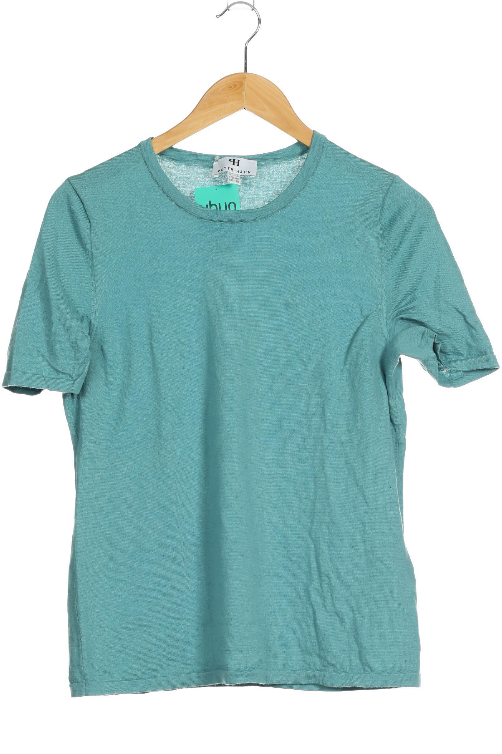 

Peter Hahn Damen Pullover, türkis, Gr. 44