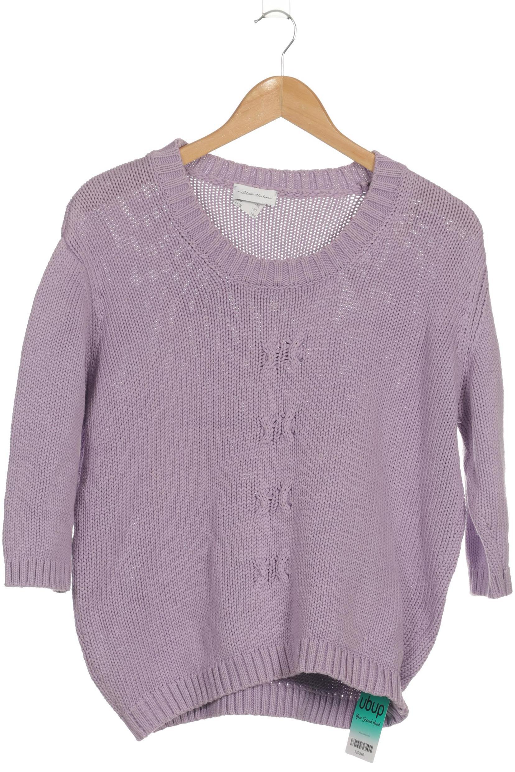 

Peter Hahn Damen Pullover, lila, Gr. 46
