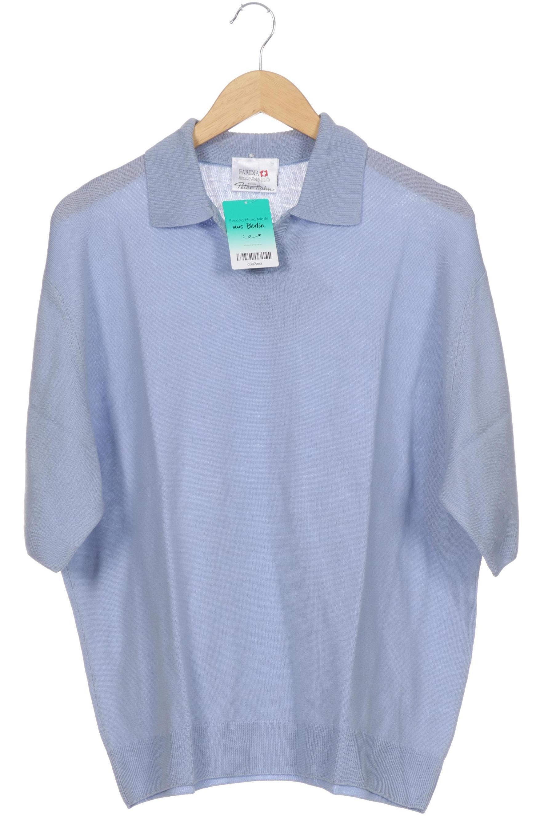 

Peter Hahn Damen Pullover, blau, Gr. 50
