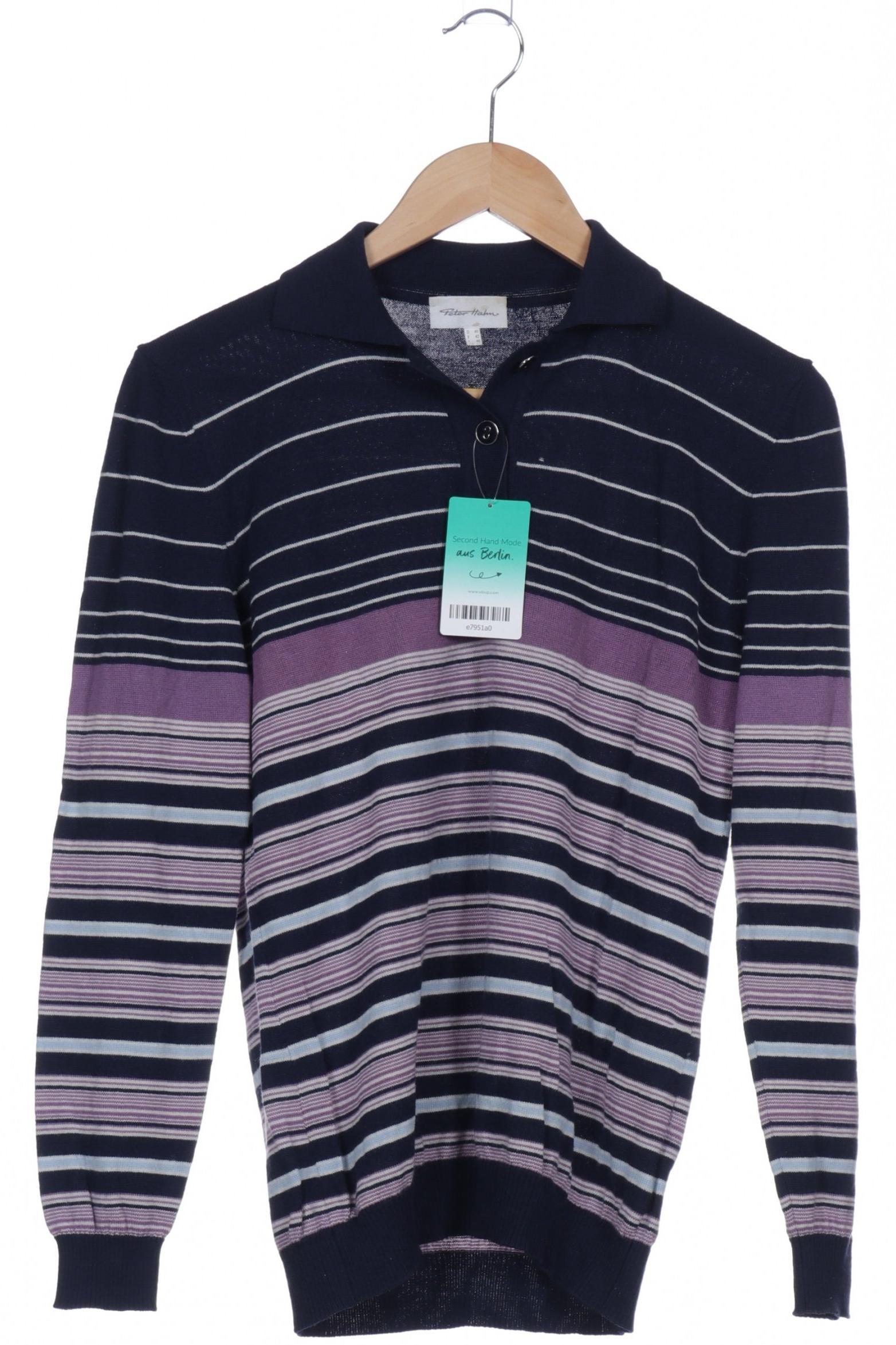 

Peter Hahn Damen Pullover, blau, Gr. 40