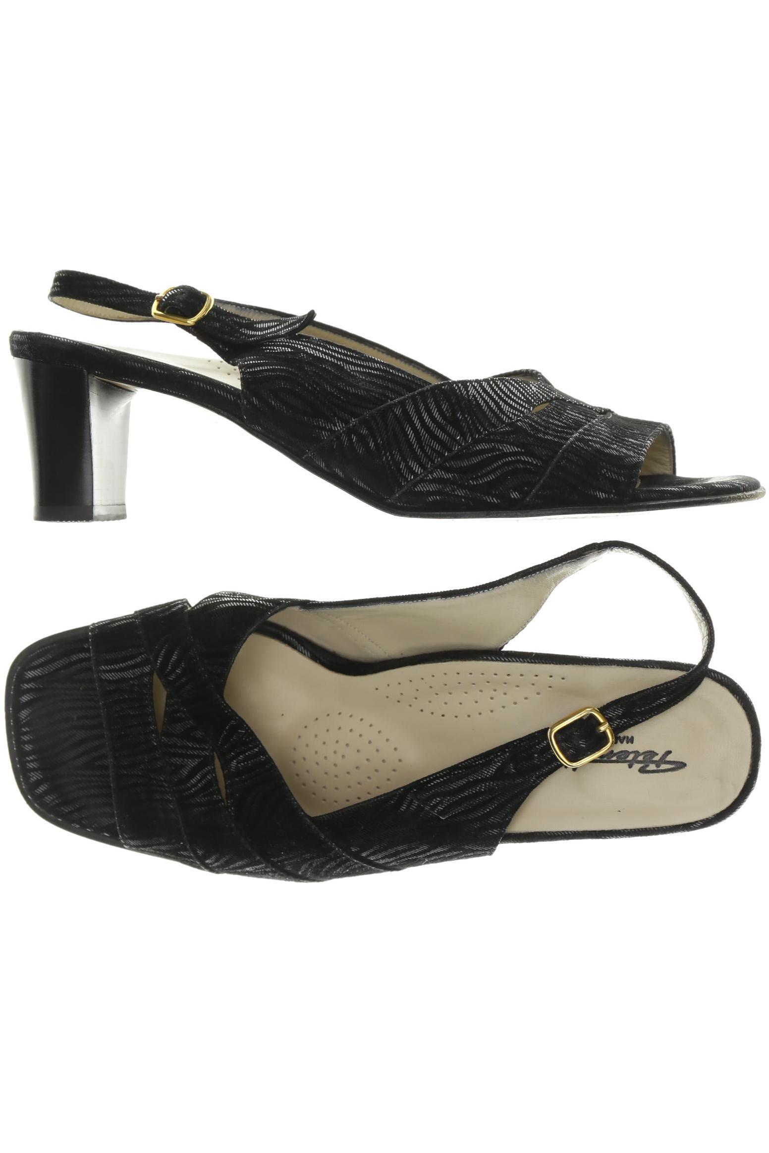 

Peter Hahn Damen Sandale, schwarz, Gr. 39