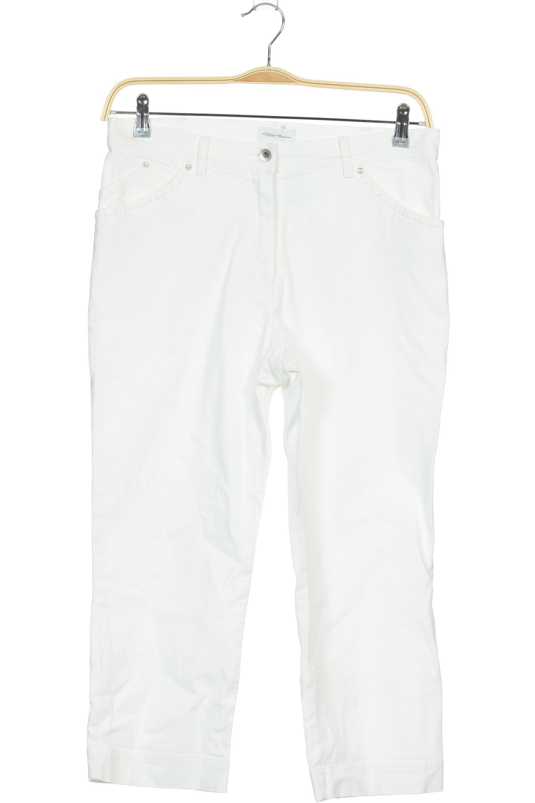 

Peter Hahn Damen Jeans, weiß, Gr.
