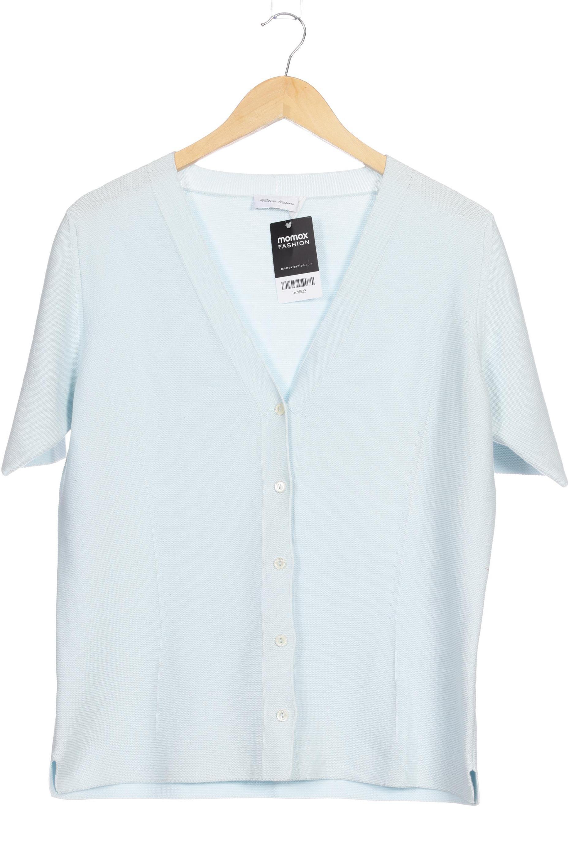 

Peter Hahn Damen Strickjacke, blau, Gr. 46
