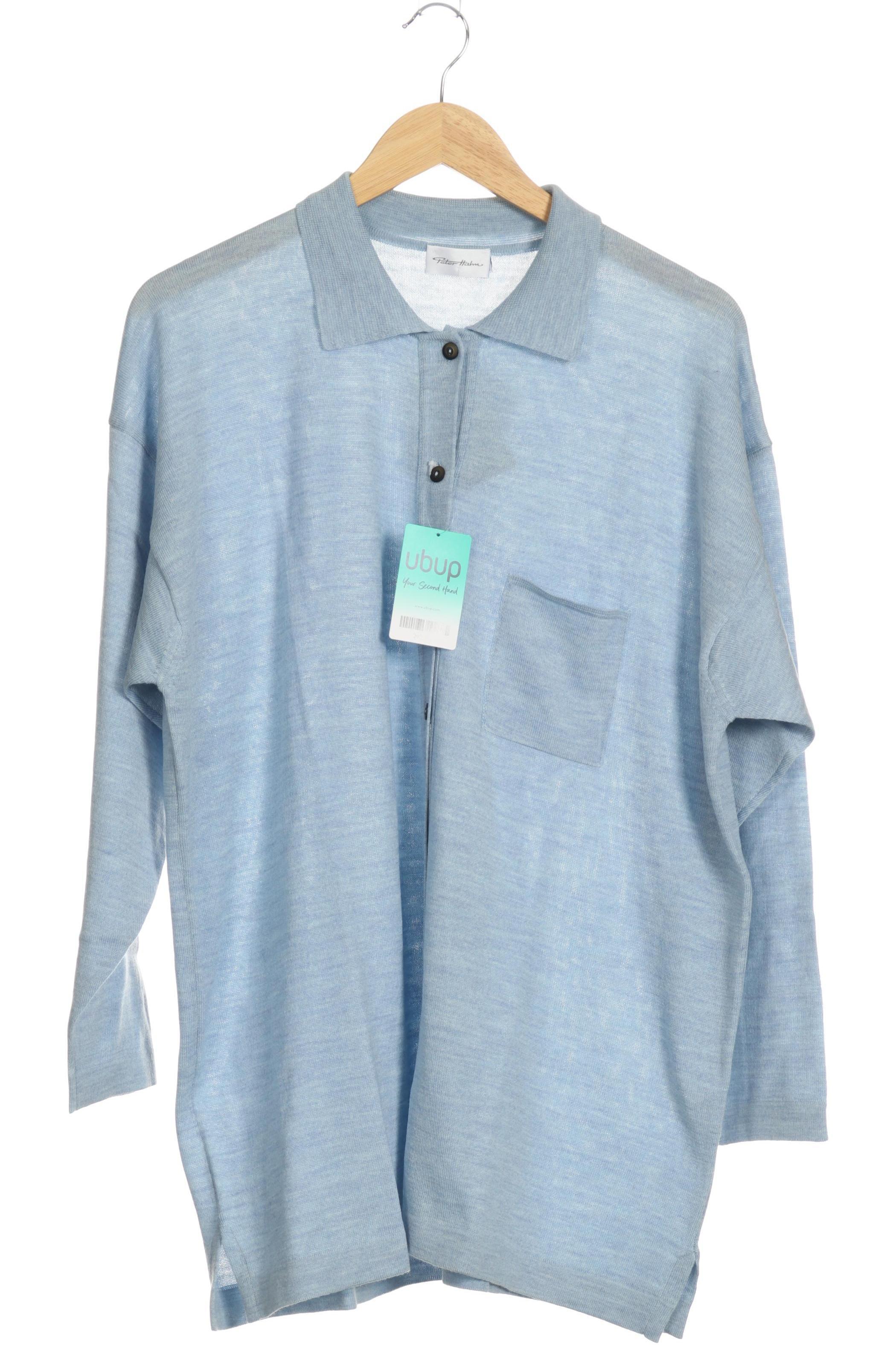 

Peter Hahn Damen Strickjacke, blau, Gr. 50