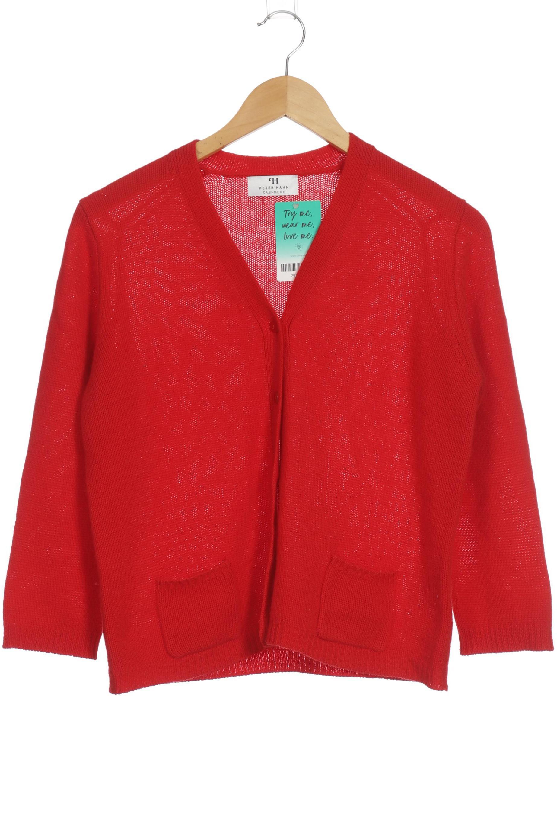 

Peter Hahn Damen Strickjacke, rot, Gr. 42