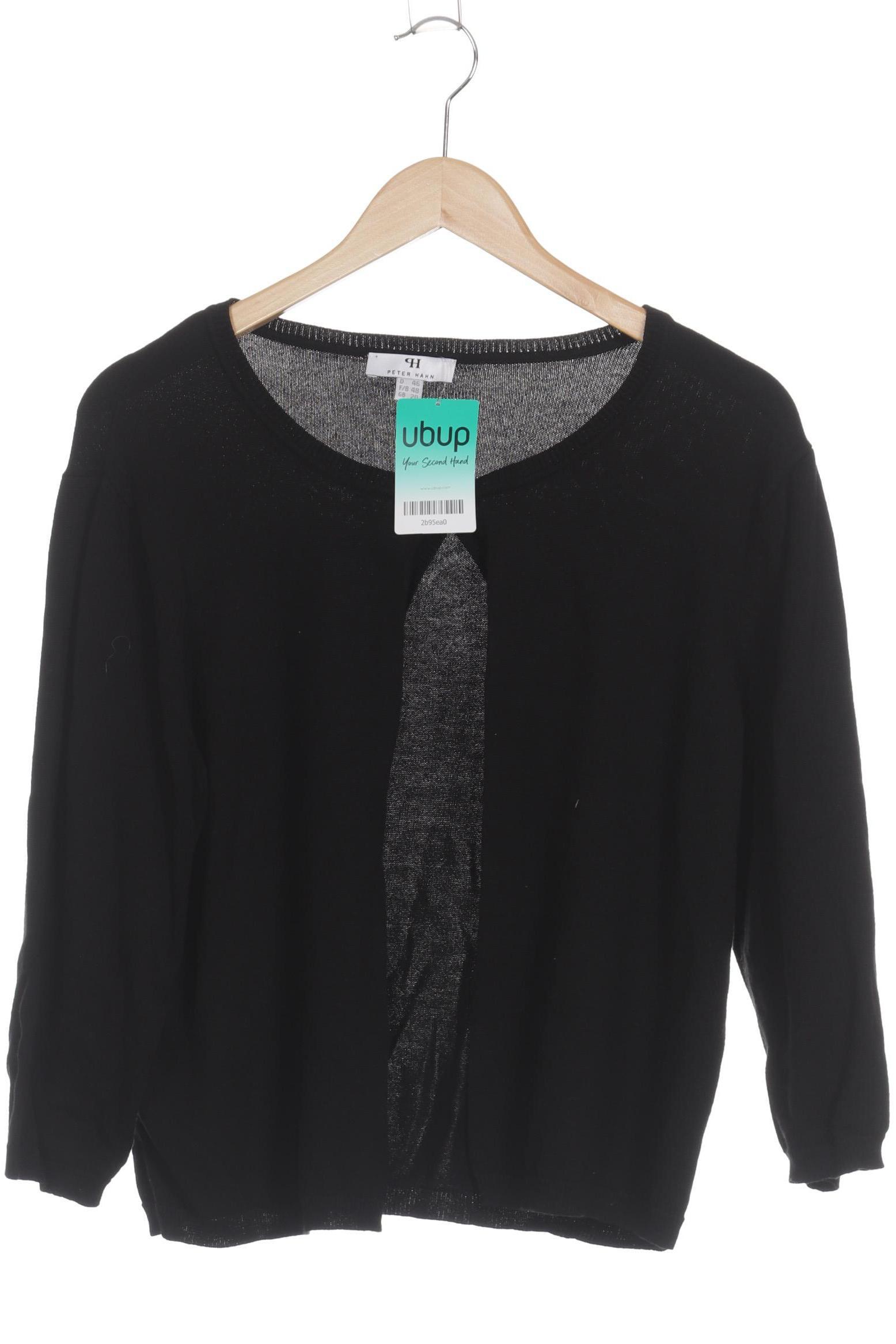 

Peter Hahn Damen Strickjacke, schwarz, Gr. 46