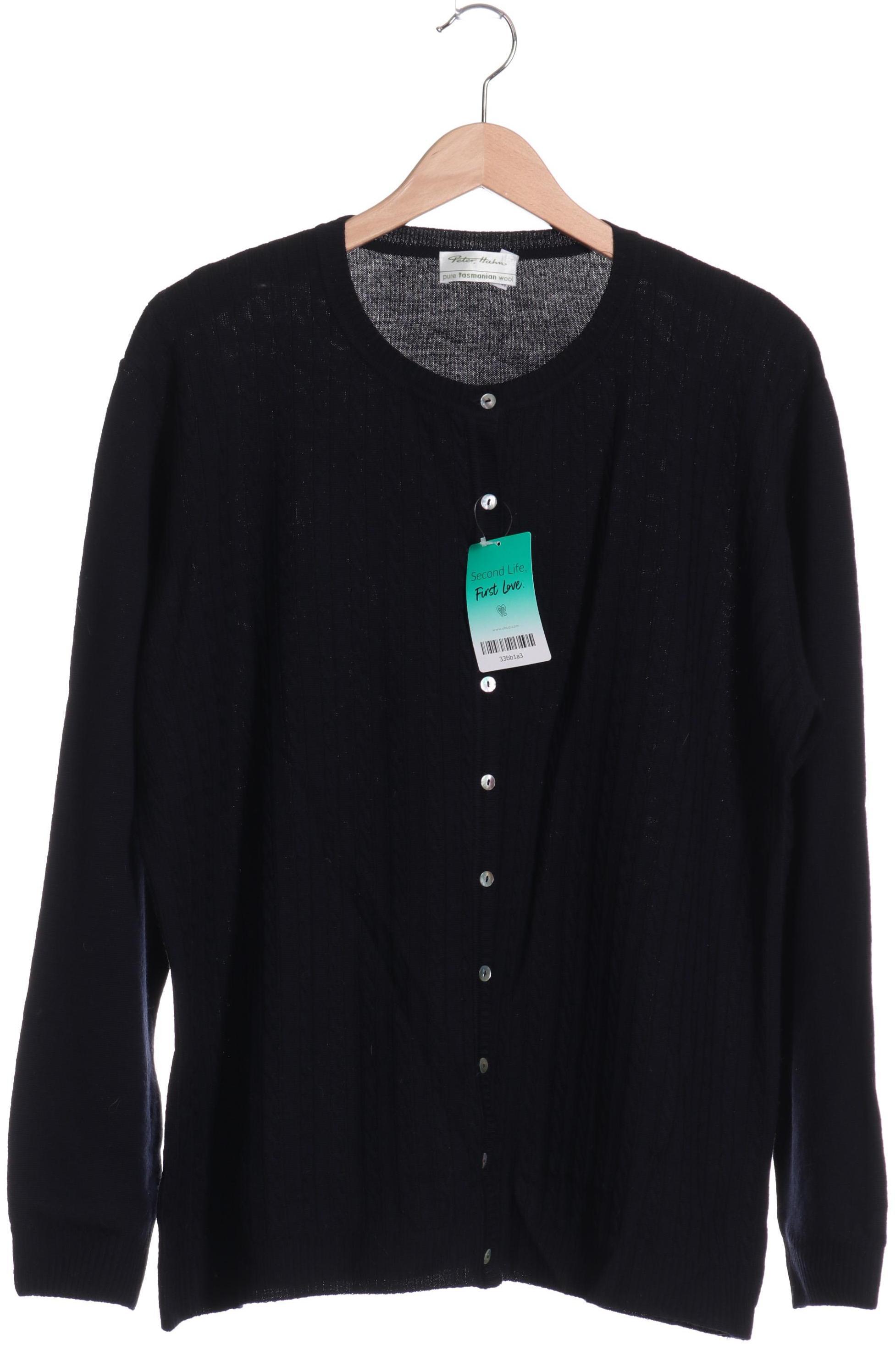 

Peter Hahn Damen Strickjacke, blau, Gr. 48