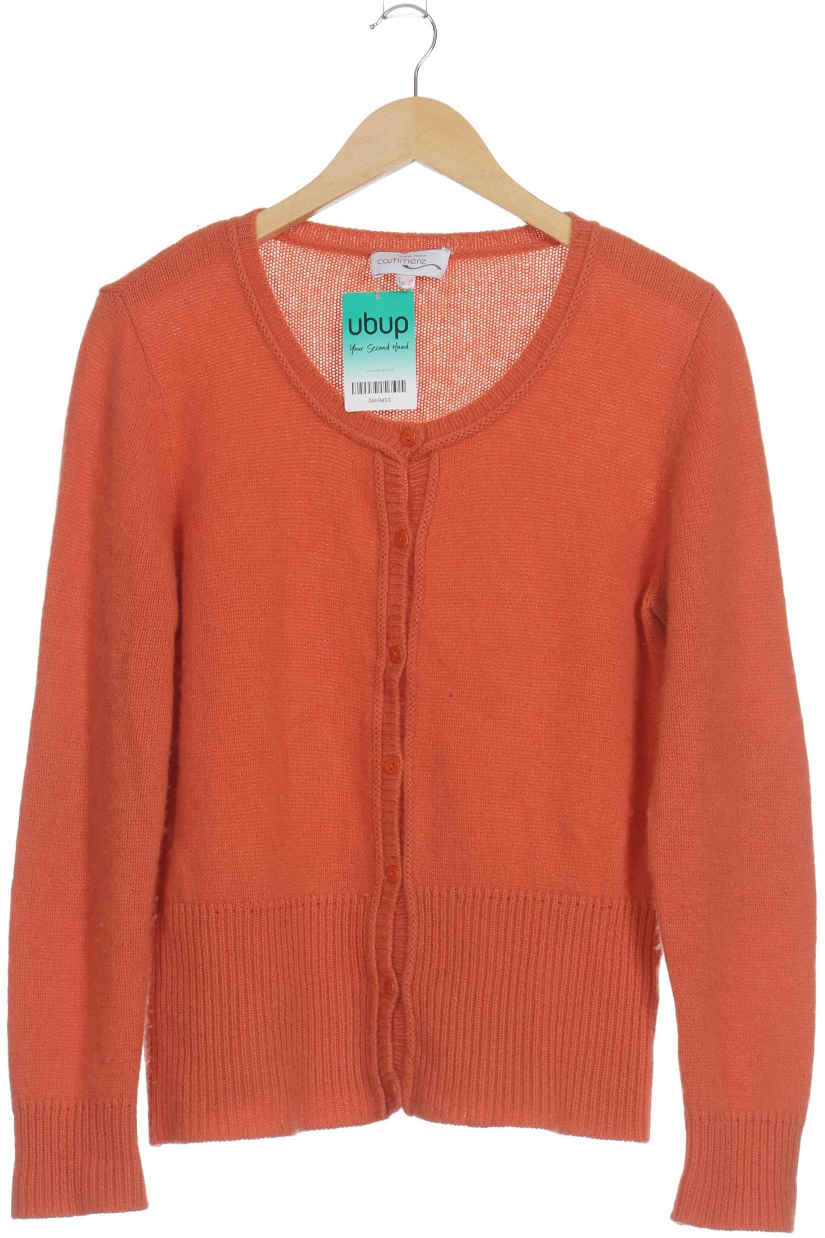 

Peter Hahn Damen Strickjacke, orange, Gr. 40