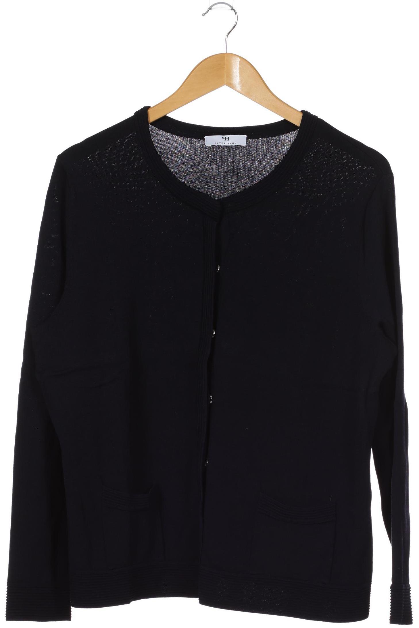 

Peter Hahn Damen Strickjacke, blau, Gr. 46