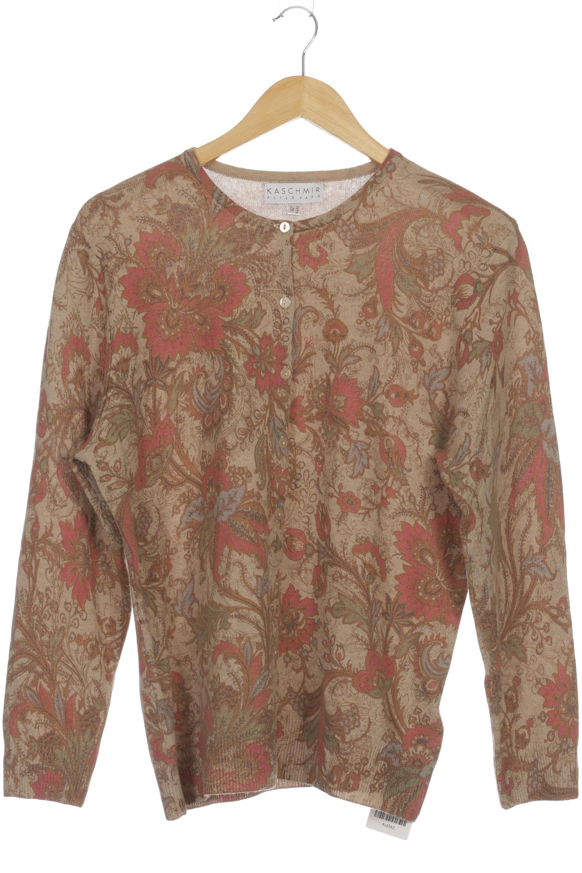 

Peter Hahn Damen Strickjacke, braun, Gr. 44