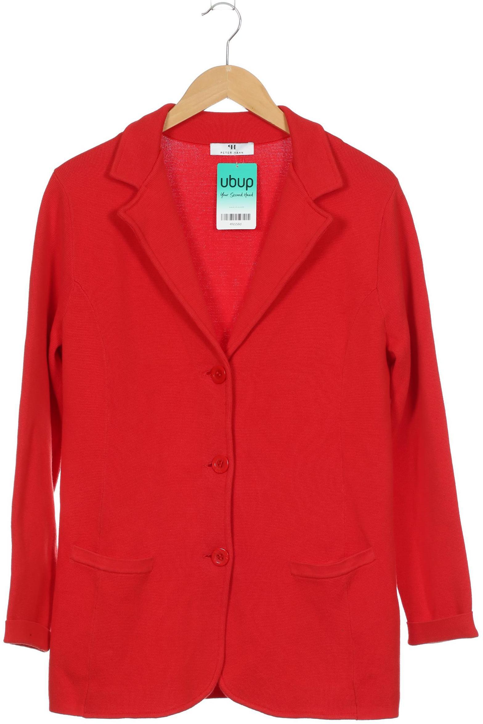 

Peter Hahn Damen Strickjacke, rot, Gr. 42