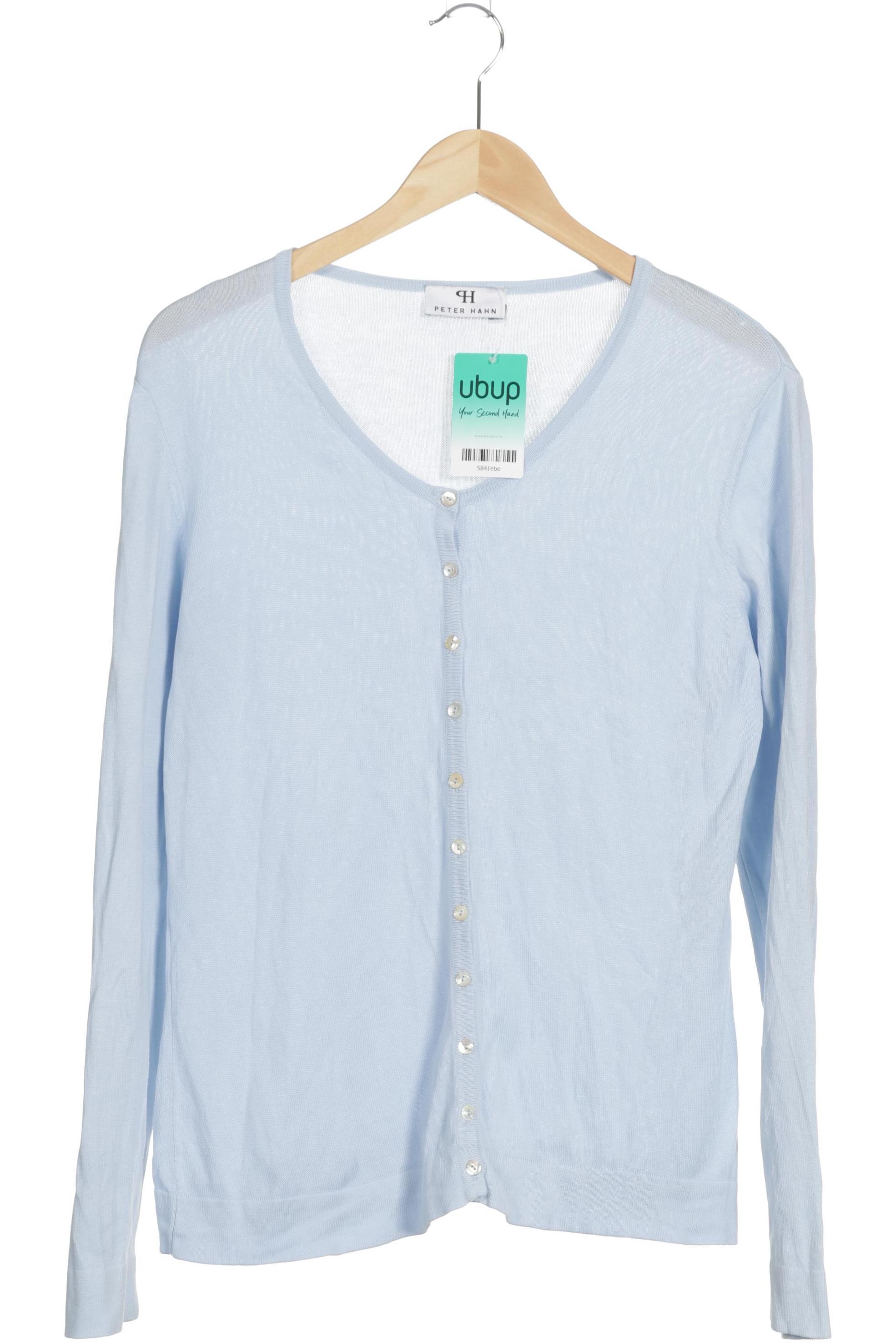 

Peter Hahn Damen Strickjacke, blau, Gr. 40
